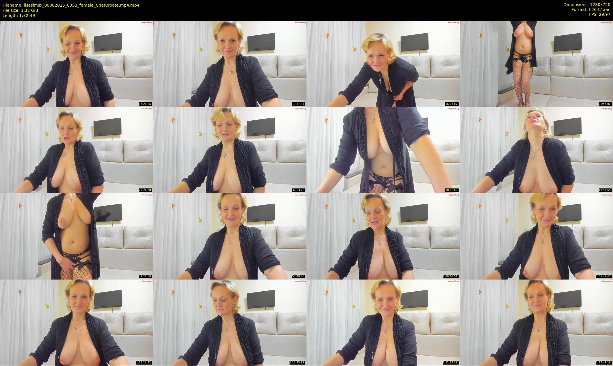 lisasimsx — 93 minute Chaturbate female cam show recording, 720p, Aug 8, 2025