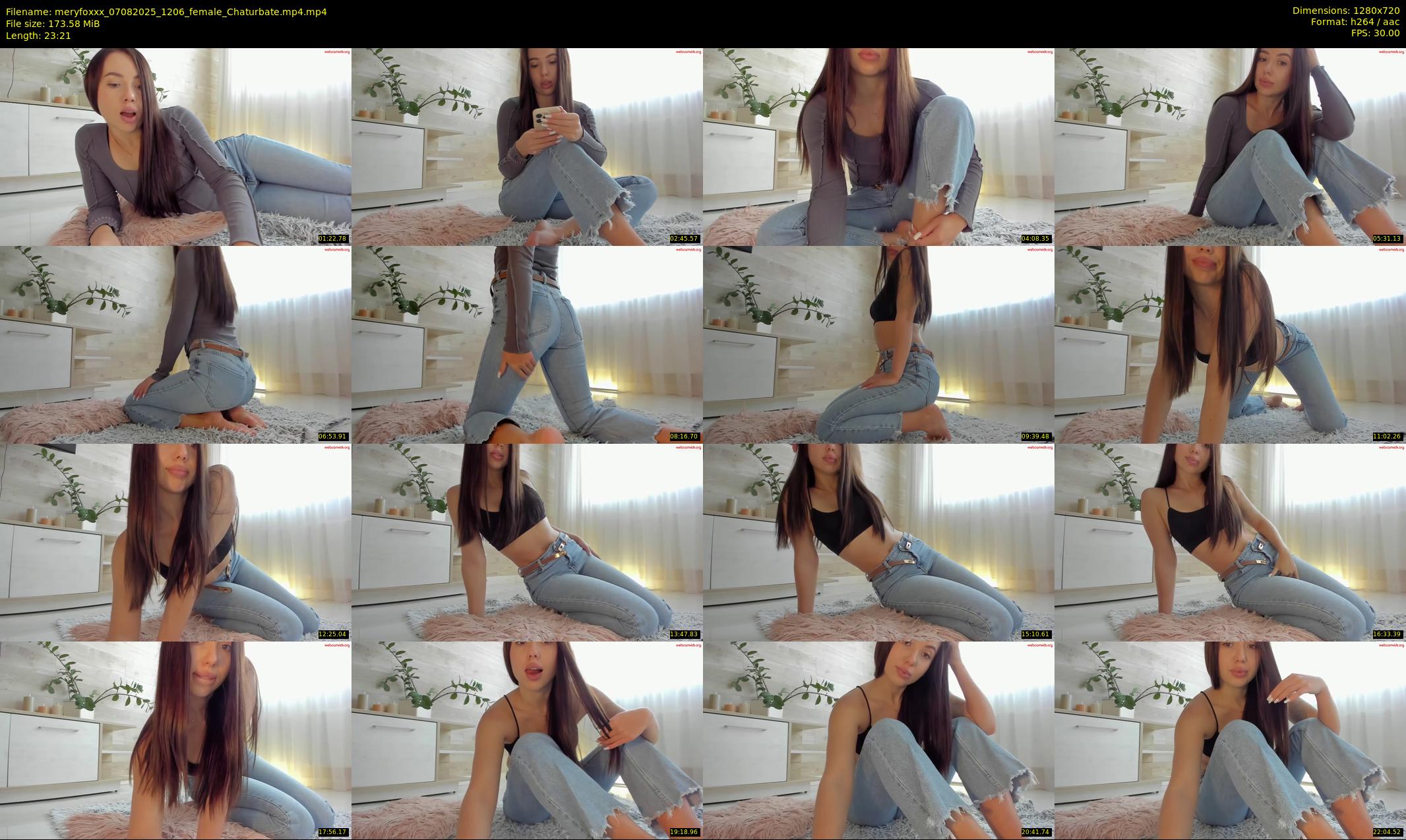 meryfoxxx — 24 minute Chaturbate female cam show recording, 720p, Aug 7, 2025