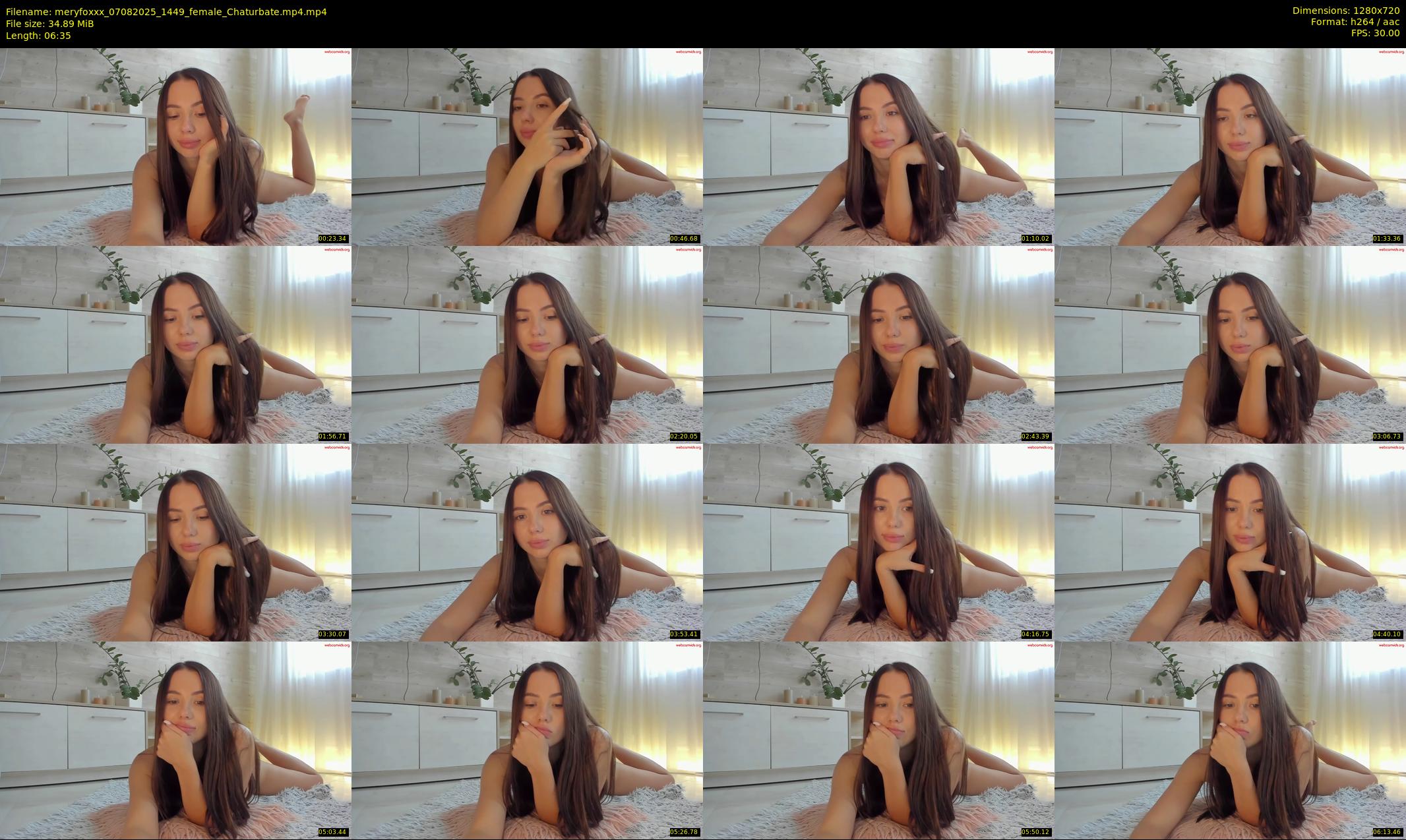 meryfoxxx — 7 minute Chaturbate female cam show recording, 720p, Aug 7, 2025