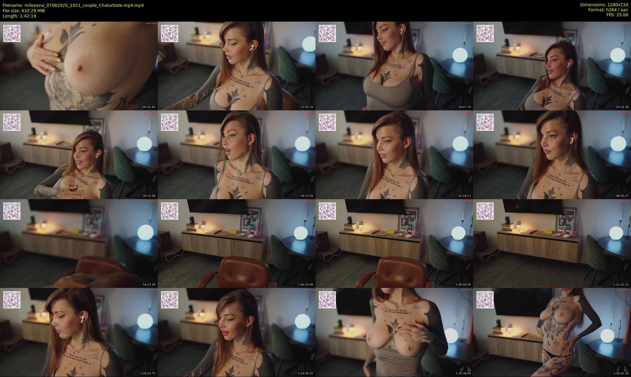 mileeena — 103 minute Chaturbate female cam show recording, 720p, Aug 7, 2025