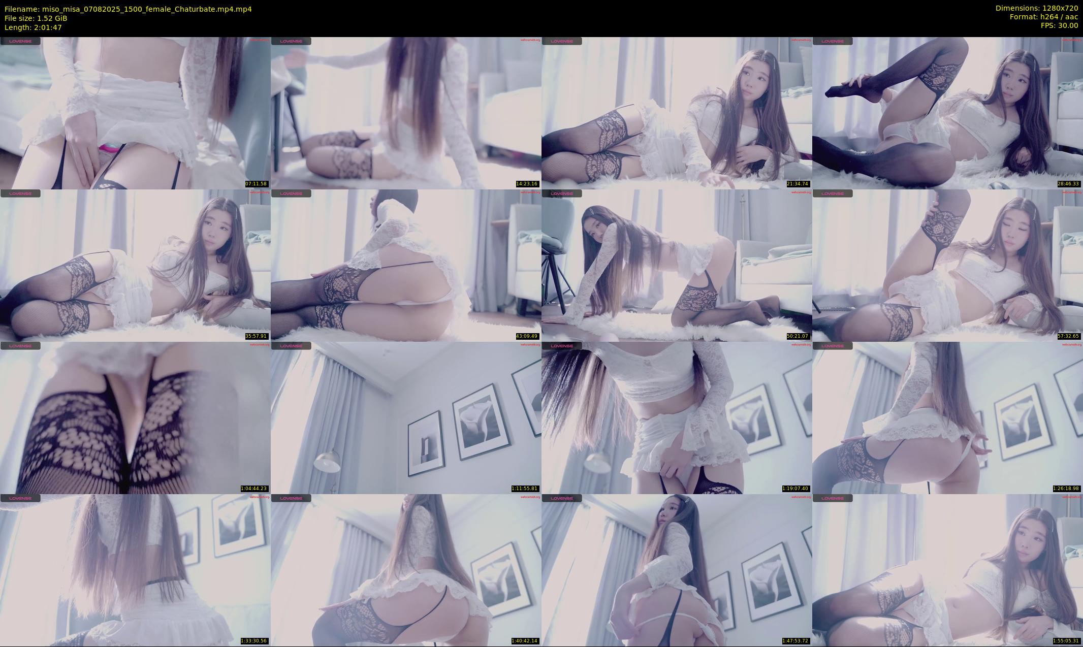 miso_misa — 122 minute Chaturbate female cam show recording, 720p, Aug 7, 2025