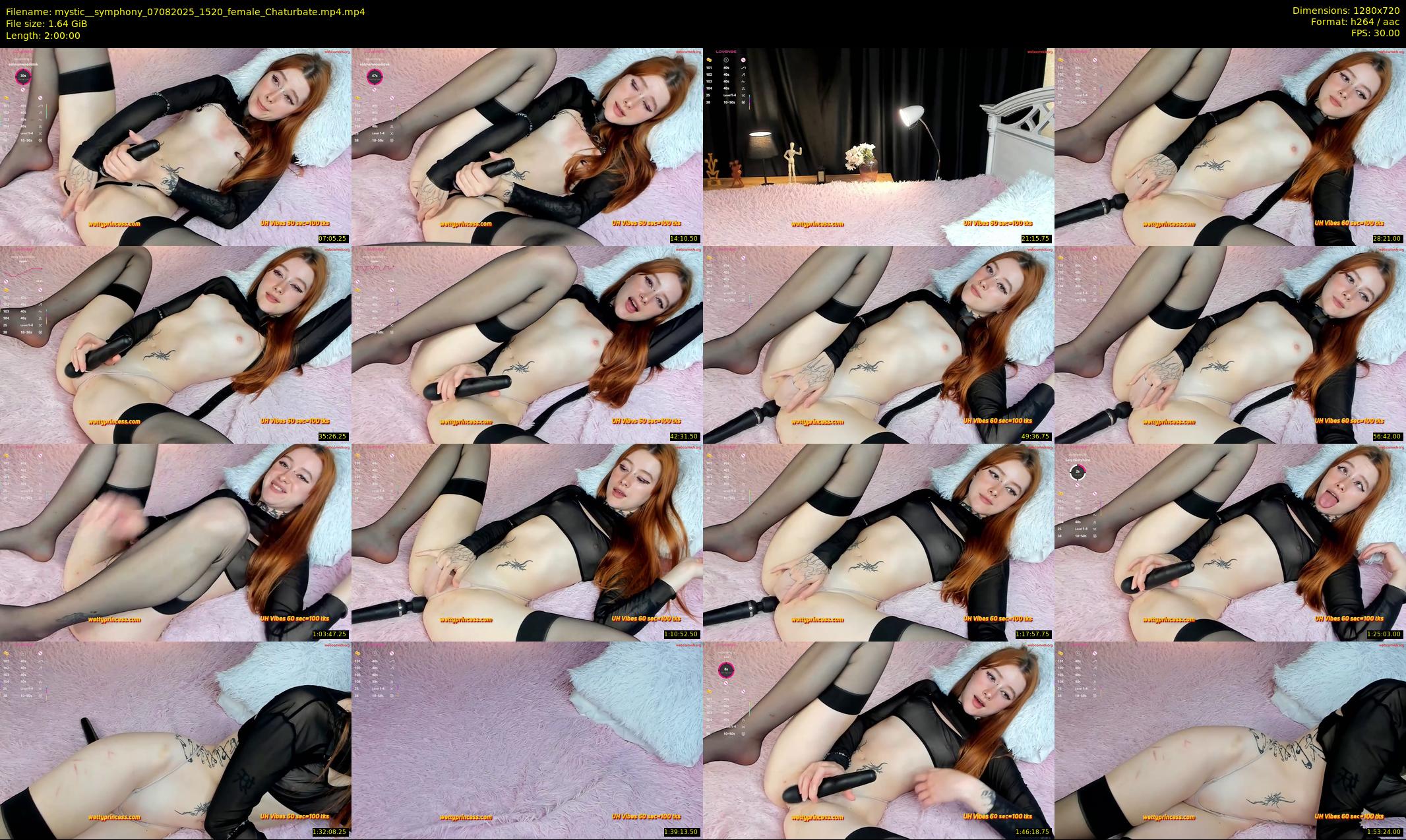 mystic__symphony — 120 minute Chaturbate female cam show recording, 720p, Aug 7, 2025