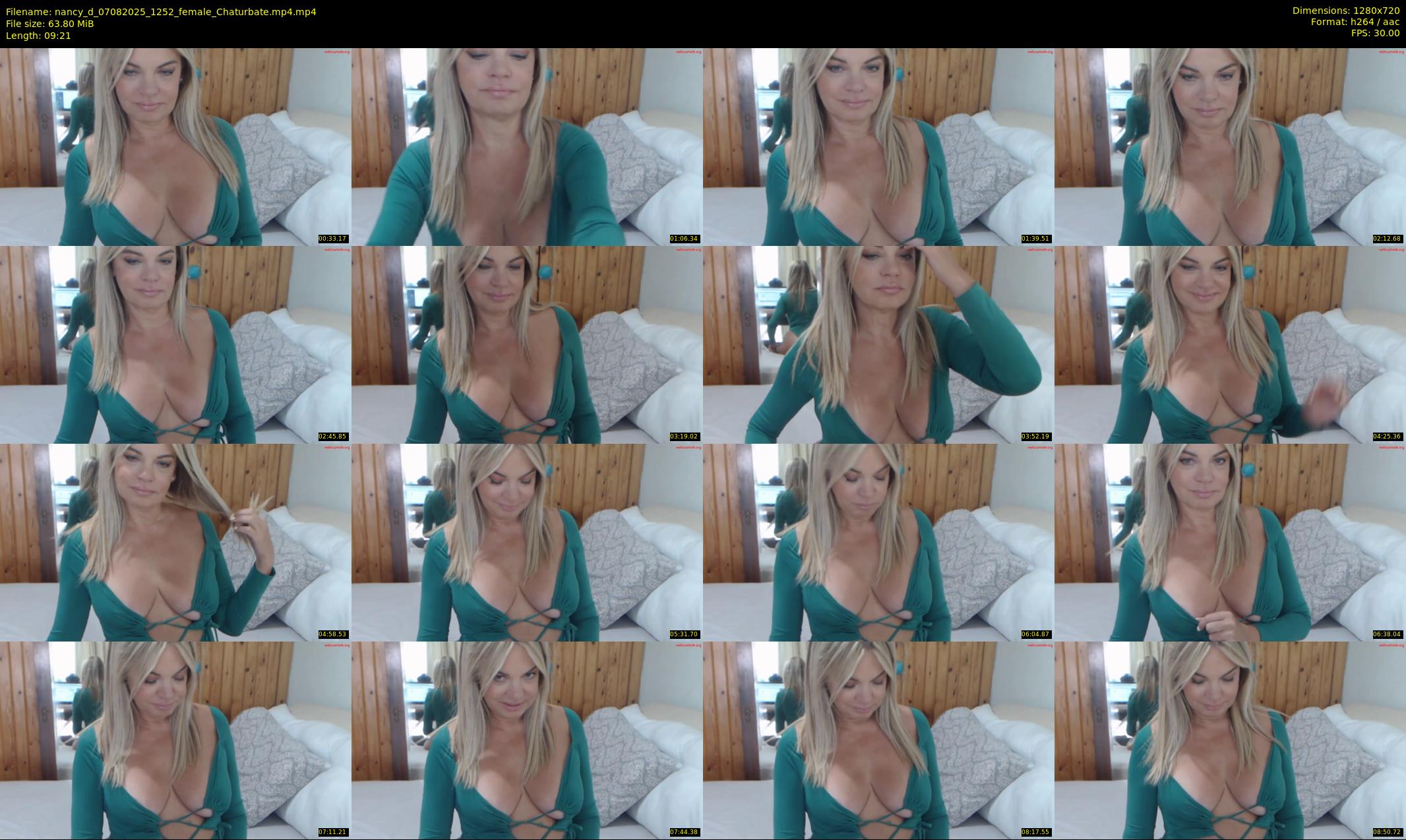 nancy_d — 10 minute Chaturbate female cam show recording, 720p, Aug 7, 2025