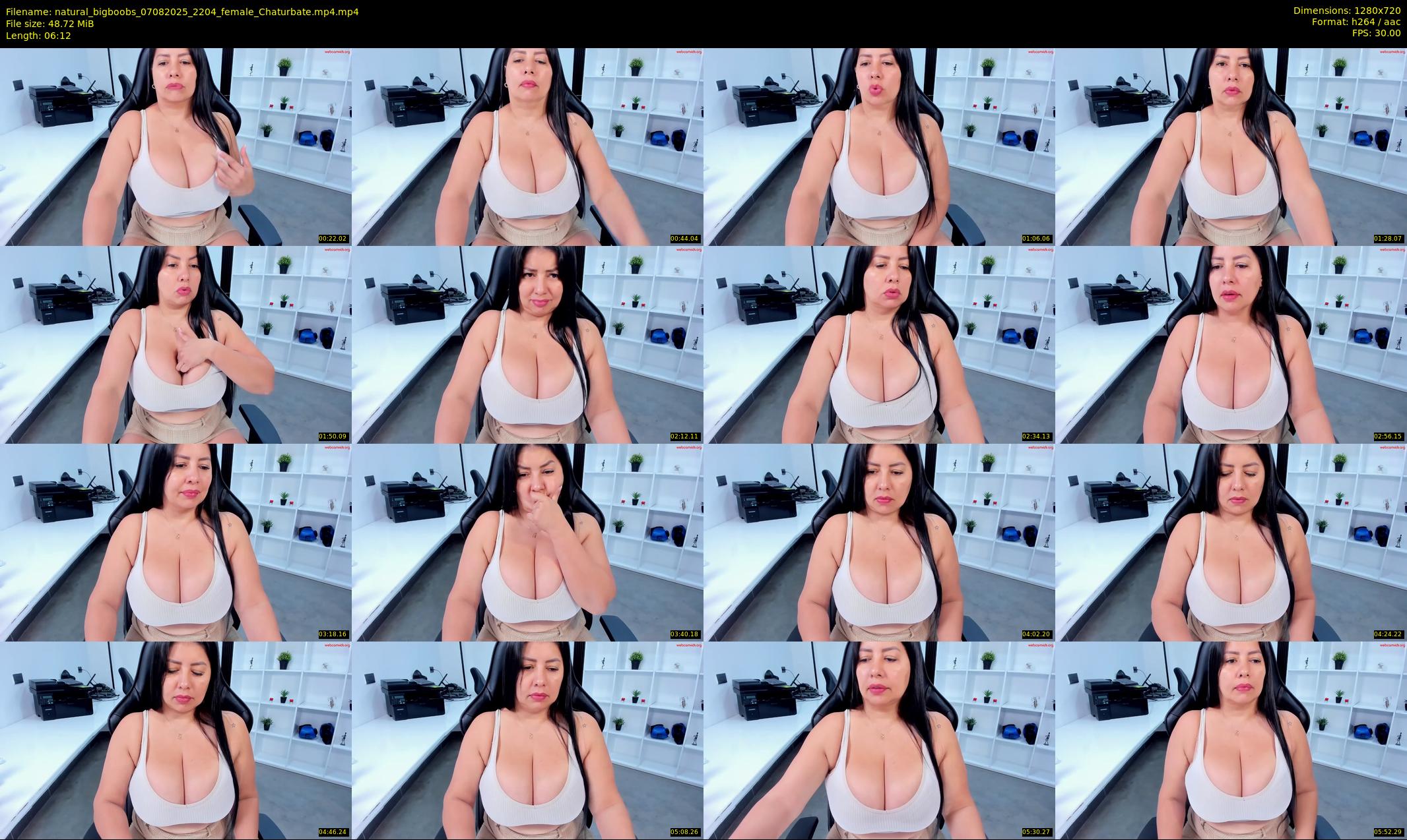 natural_bigboobs — 7 minute Chaturbate female cam show recording, 720p, Aug 7, 2025