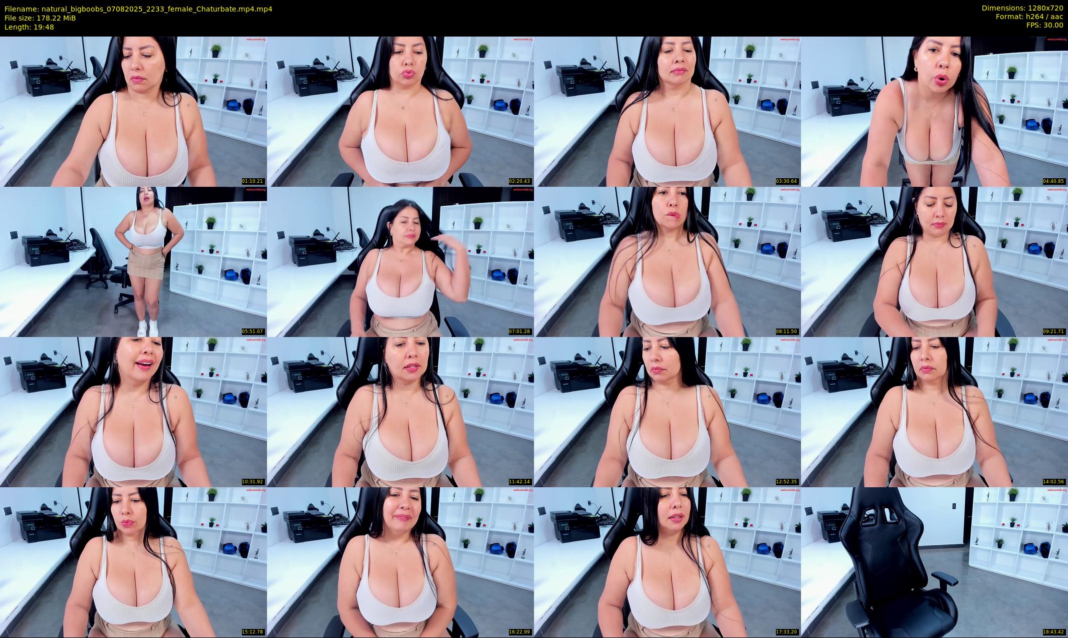natural_bigboobs — 20 minute Chaturbate female cam show recording, 720p, Aug 7, 2025