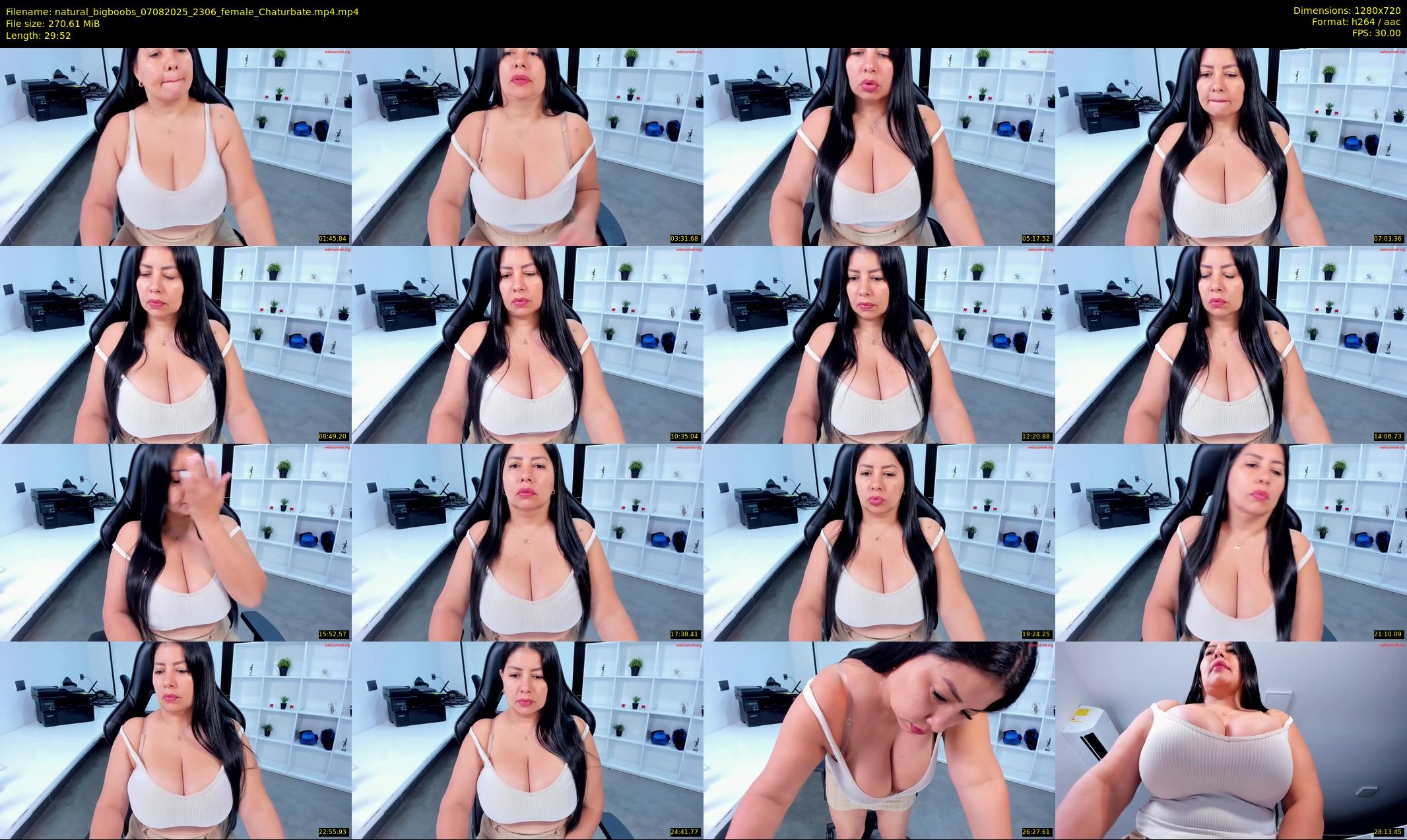 natural_bigboobs — 30 minute Chaturbate female cam show recording, 720p, Aug 7, 2025