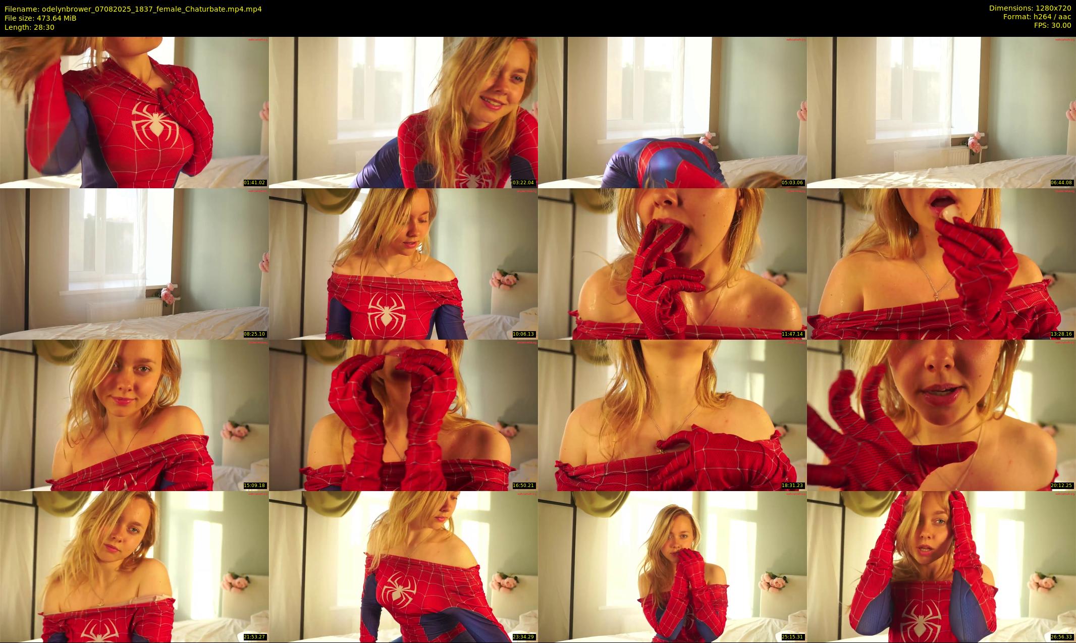 odelynbrower — 29 minute Chaturbate female cam show recording, 720p, Aug 7, 2025