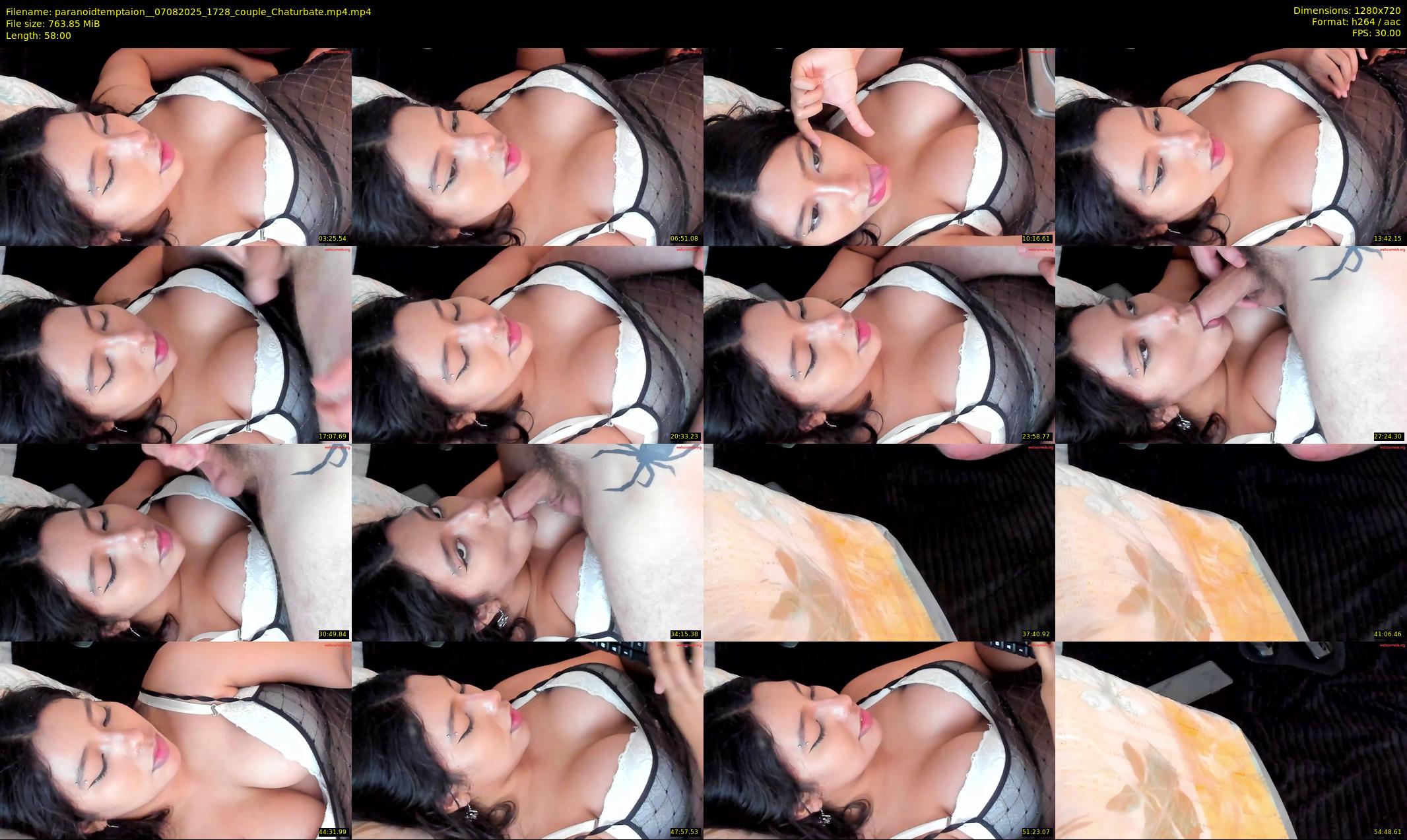 paranoidtemptaion_ — 58 minute Chaturbate couple cam show recording, 720p, Aug 7, 2025