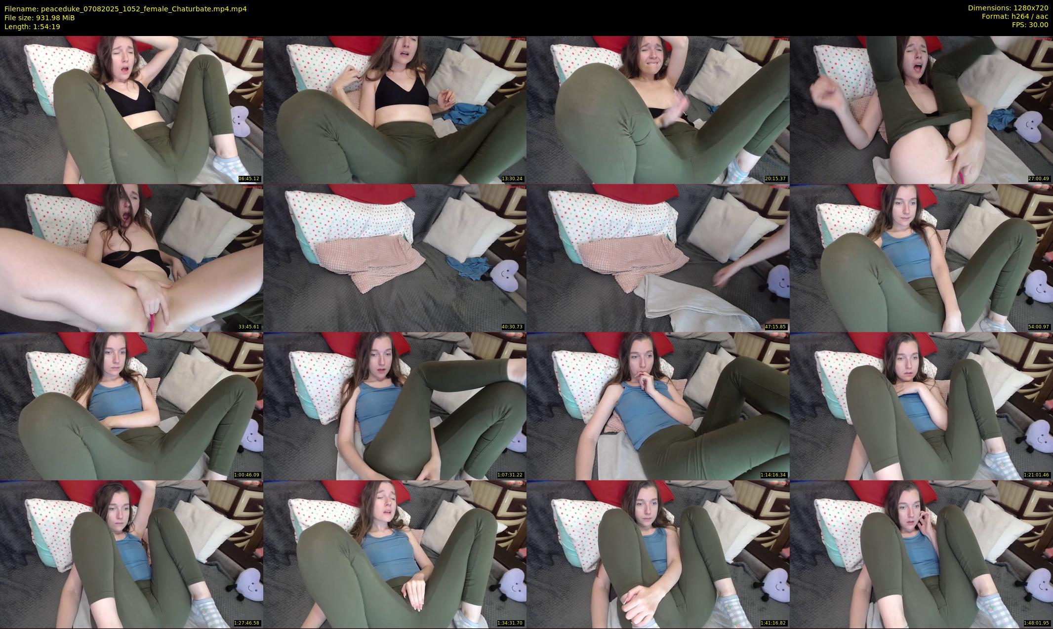 peaceduke — 115 minute Chaturbate female cam show recording, 720p, Aug 7, 2025