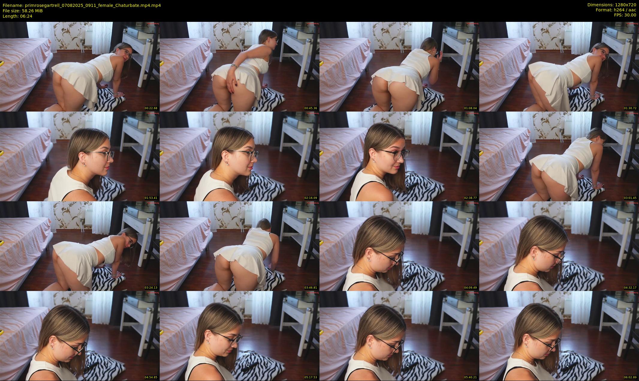 primrosegartrell — 7 minute Chaturbate female cam show recording, 720p, Aug 7, 2025