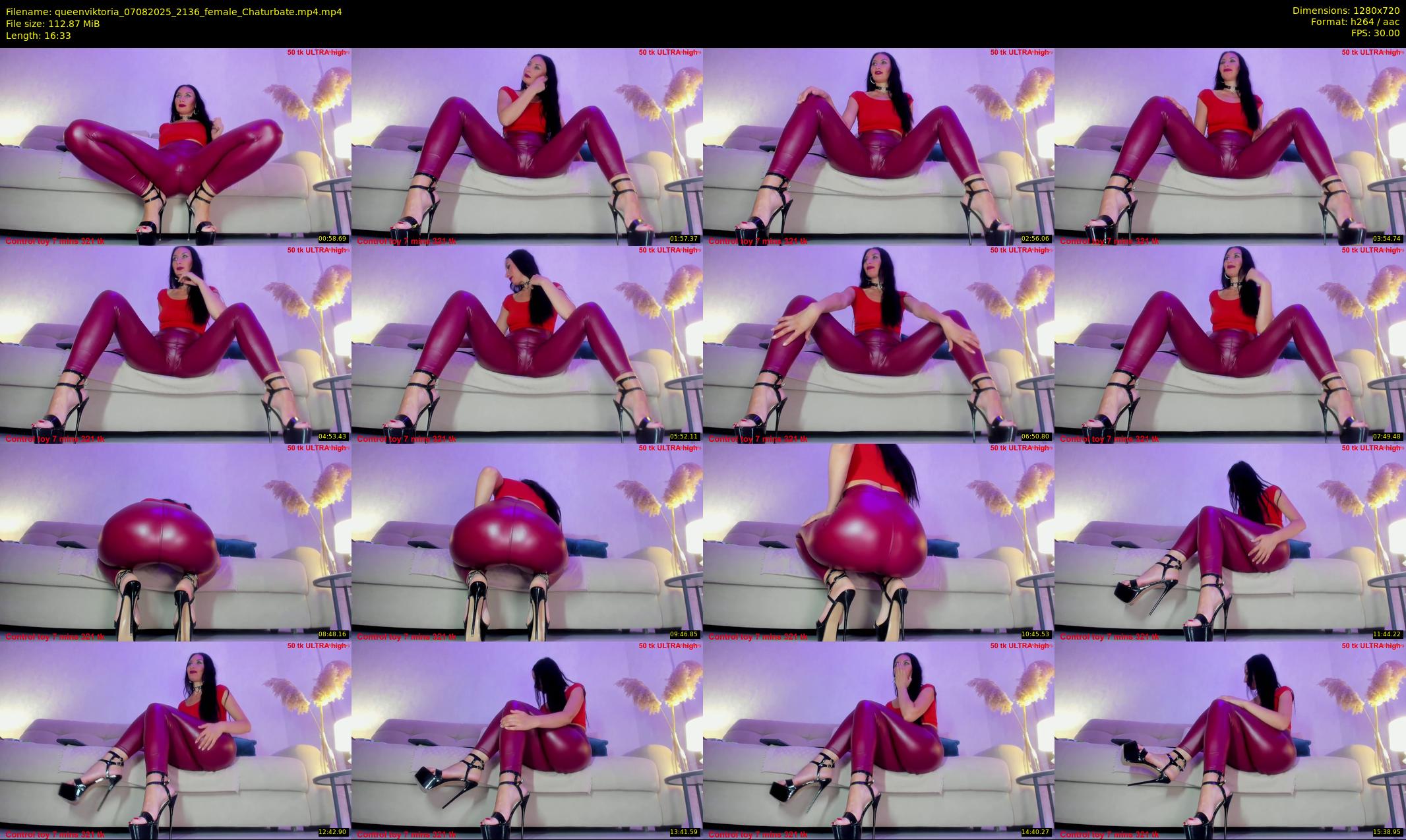 queenviktoria — 17 minute Chaturbate female cam show recording, 720p, Aug 7, 2025
