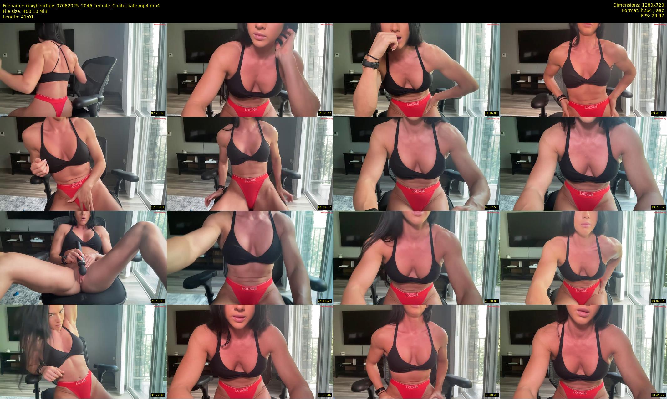 roxyheartley — 42 minute Chaturbate female cam show recording, 720p, Aug 7, 2025