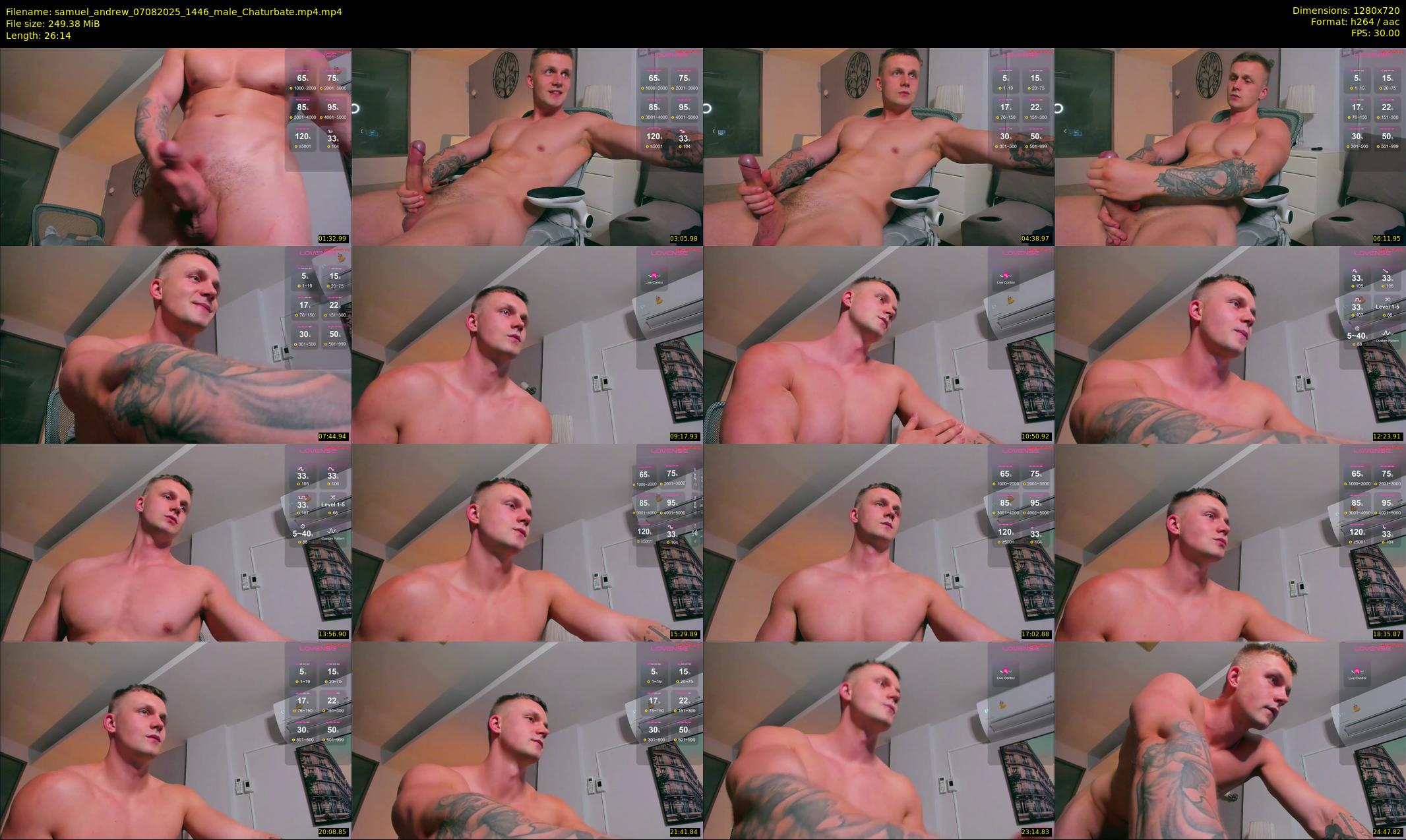 samuel_andrew — 27 minute Chaturbate male cam show recording, 720p, Aug 7, 2025
