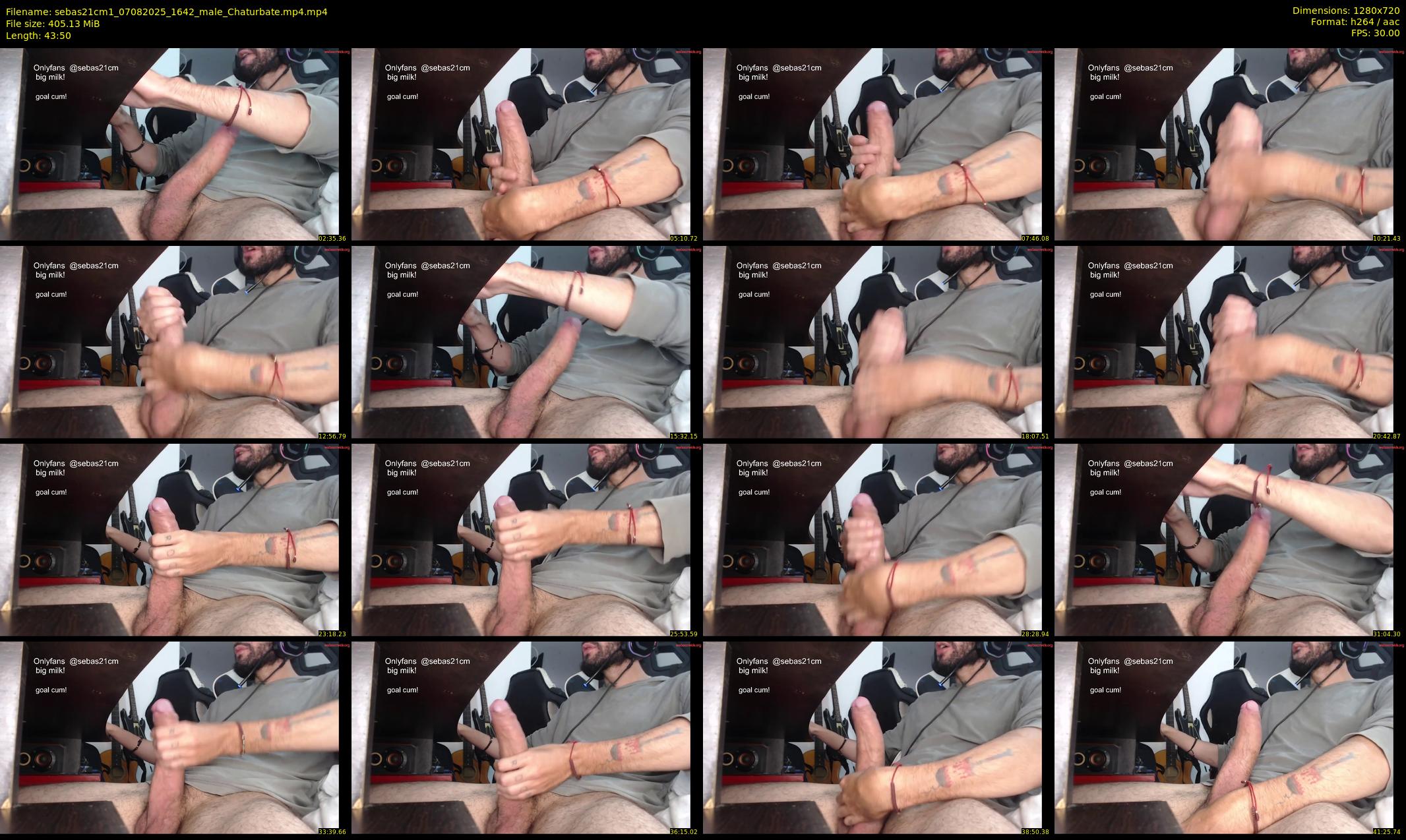 sebas21cm1 — 44 minute Chaturbate male cam show recording, 720p, Aug 7, 2025