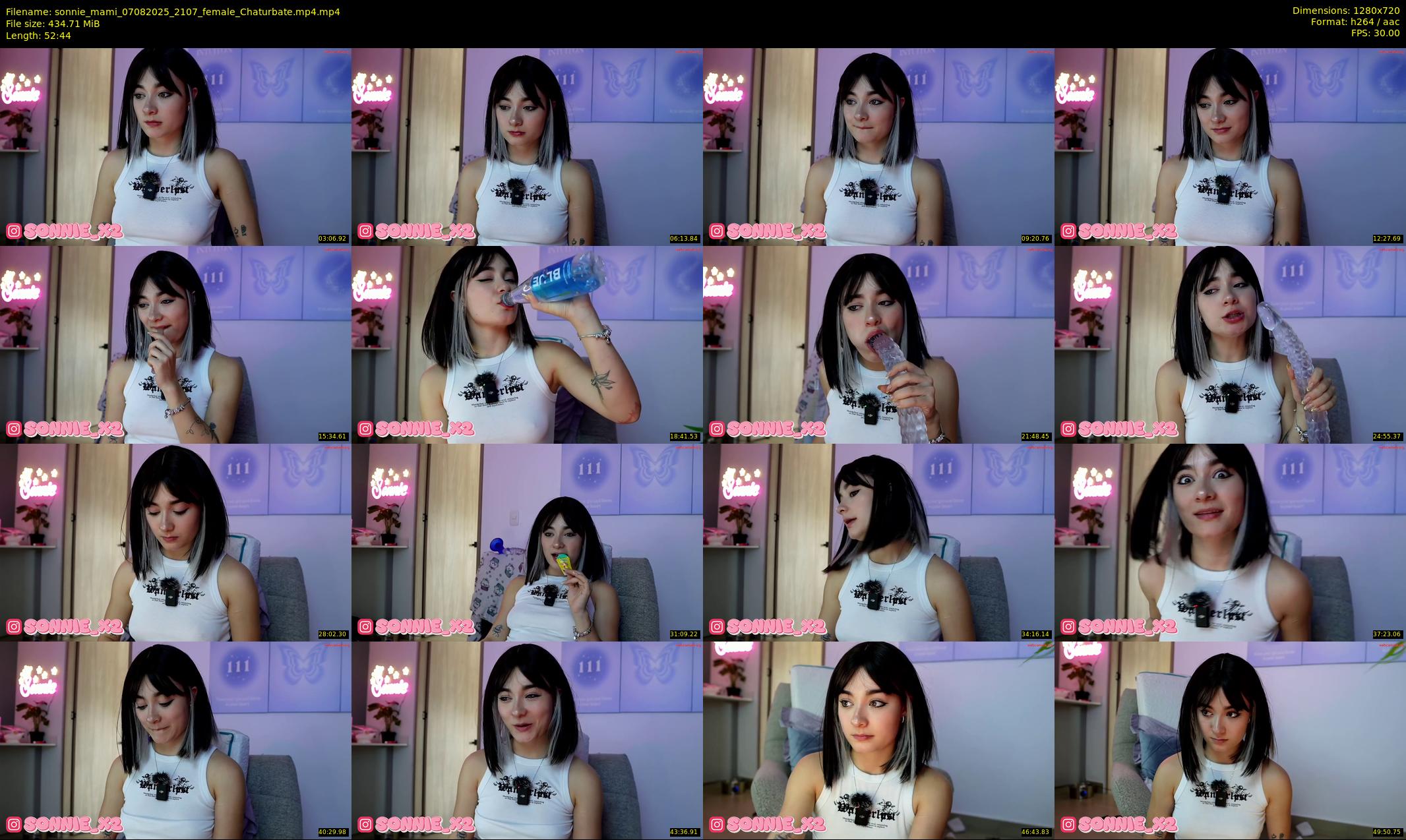 sonnie_mami — 53 minute Chaturbate female cam show recording, 720p, Aug 7, 2025