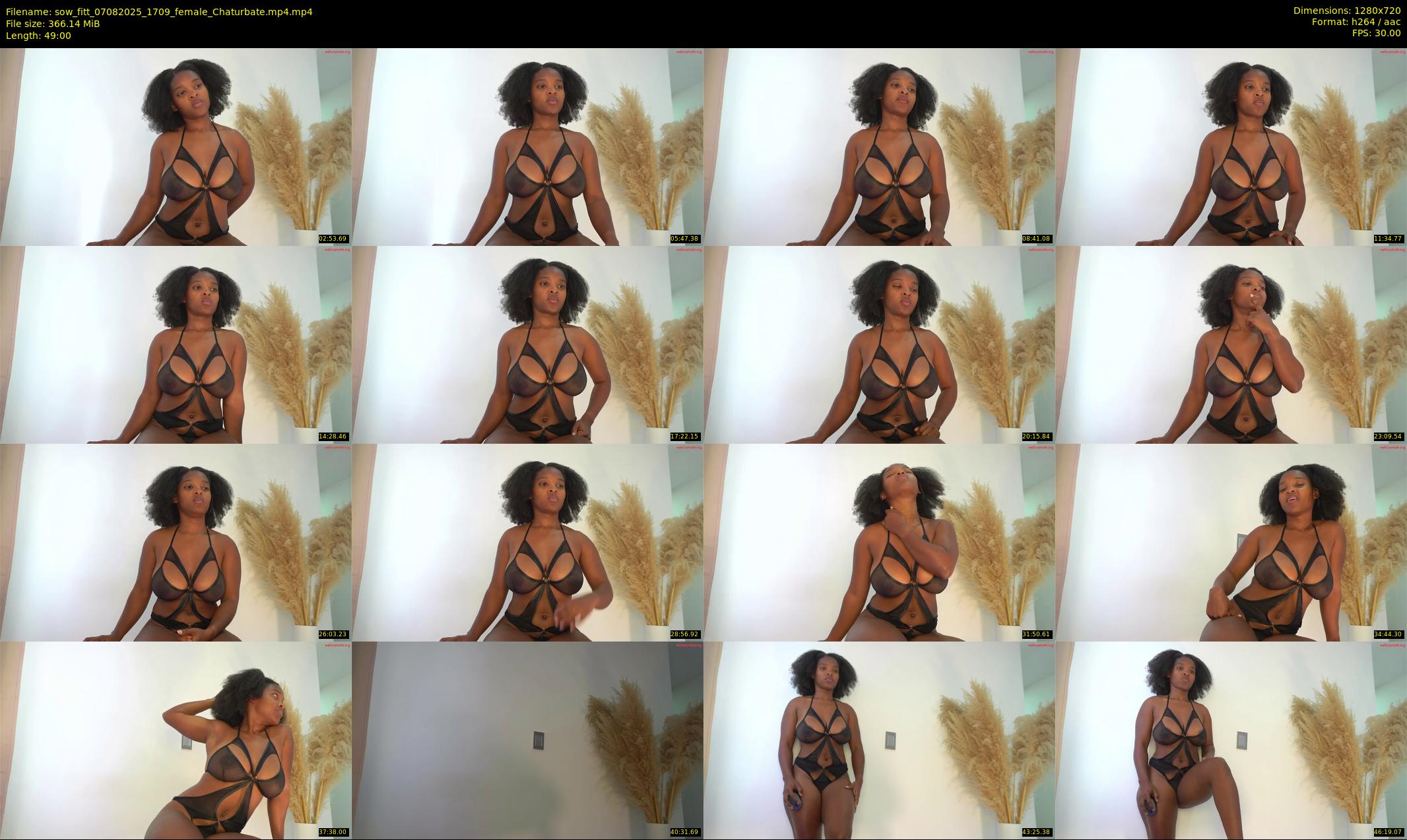 sow_fitt — 49 minute Chaturbate female cam show recording, 720p, Aug 7, 2025