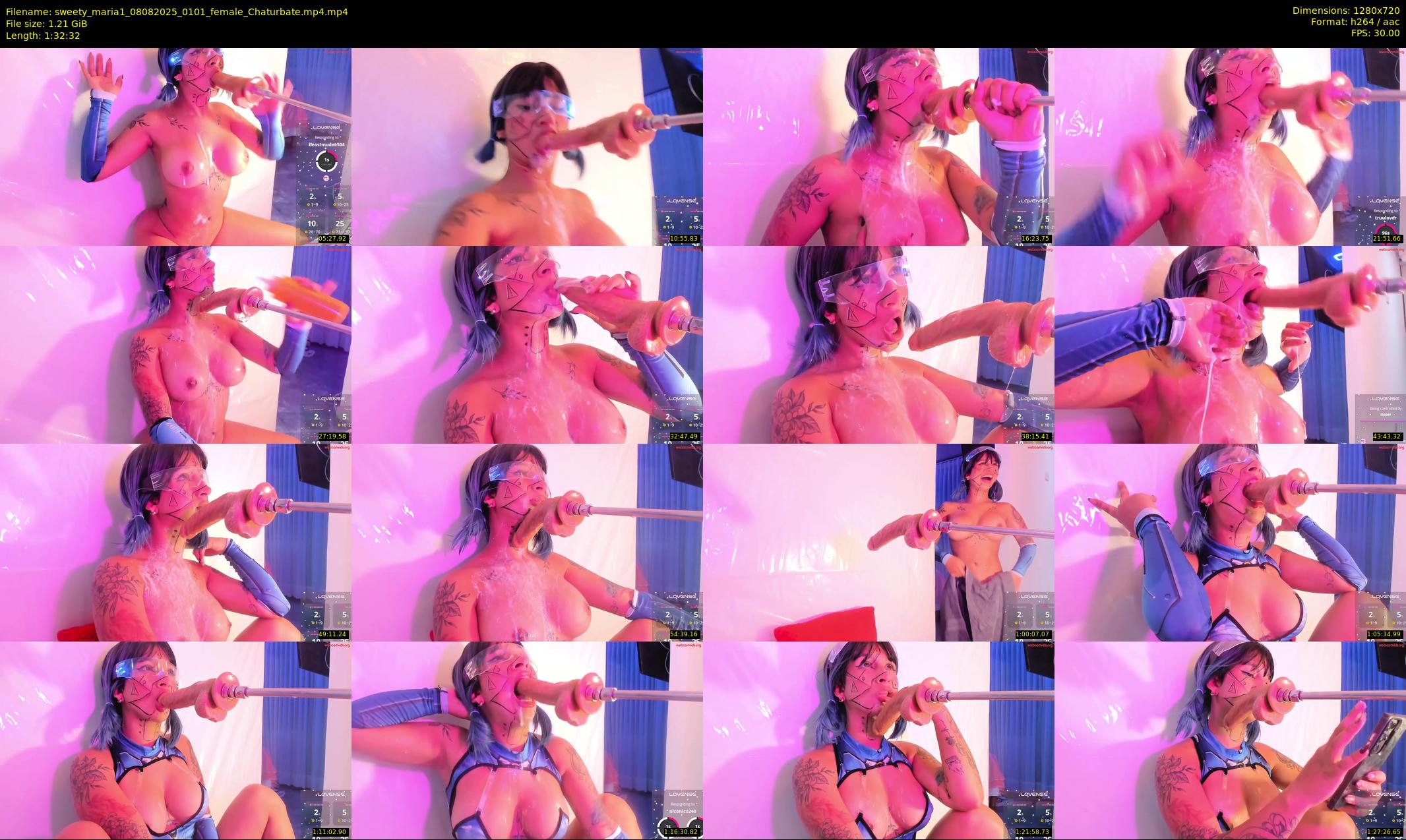 sweety_maria1 — 93 minute Chaturbate female cam show recording, 720p, Aug 8, 2025