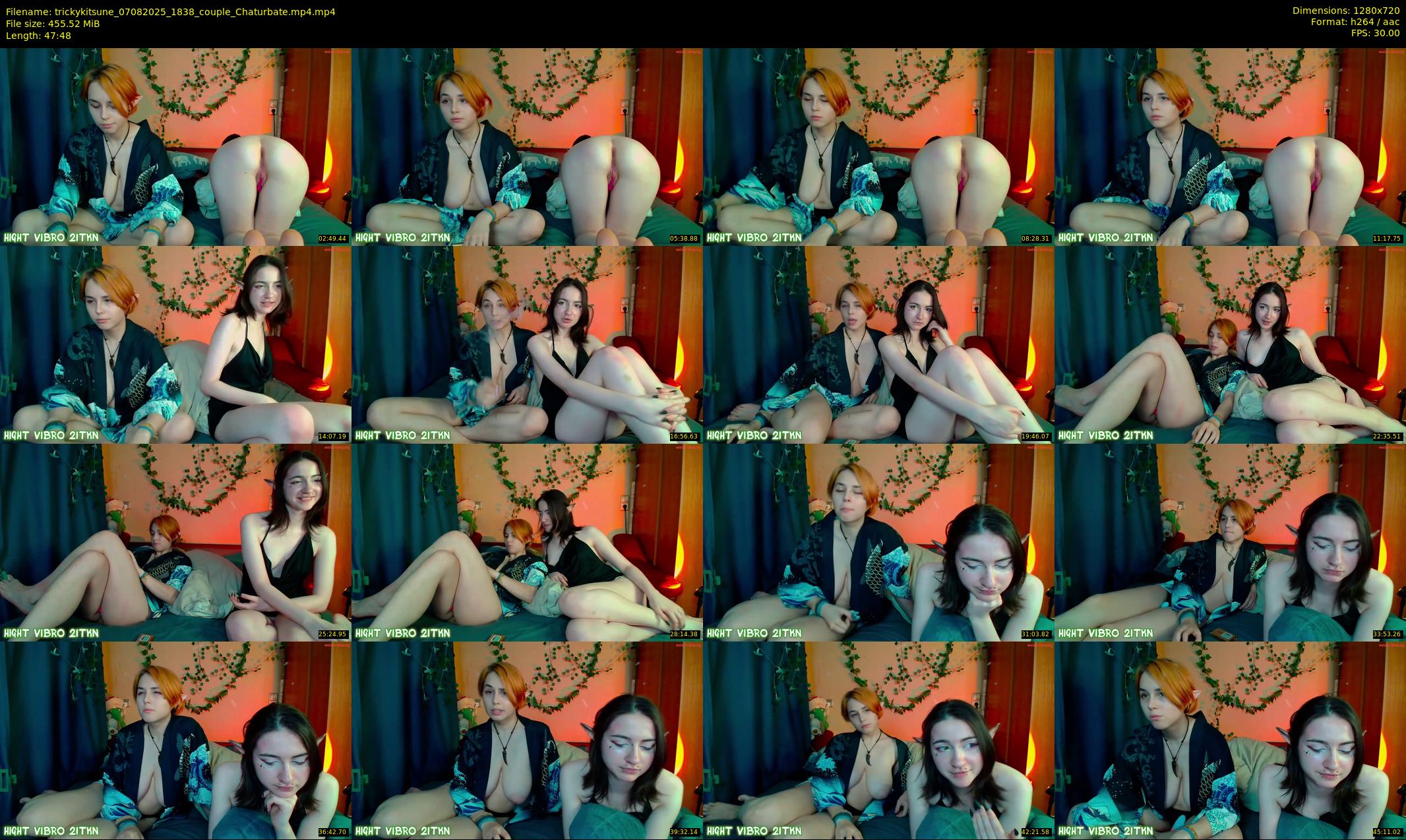 trickykitsune — 48 minute Chaturbate female cam show recording, 720p, Aug 7, 2025