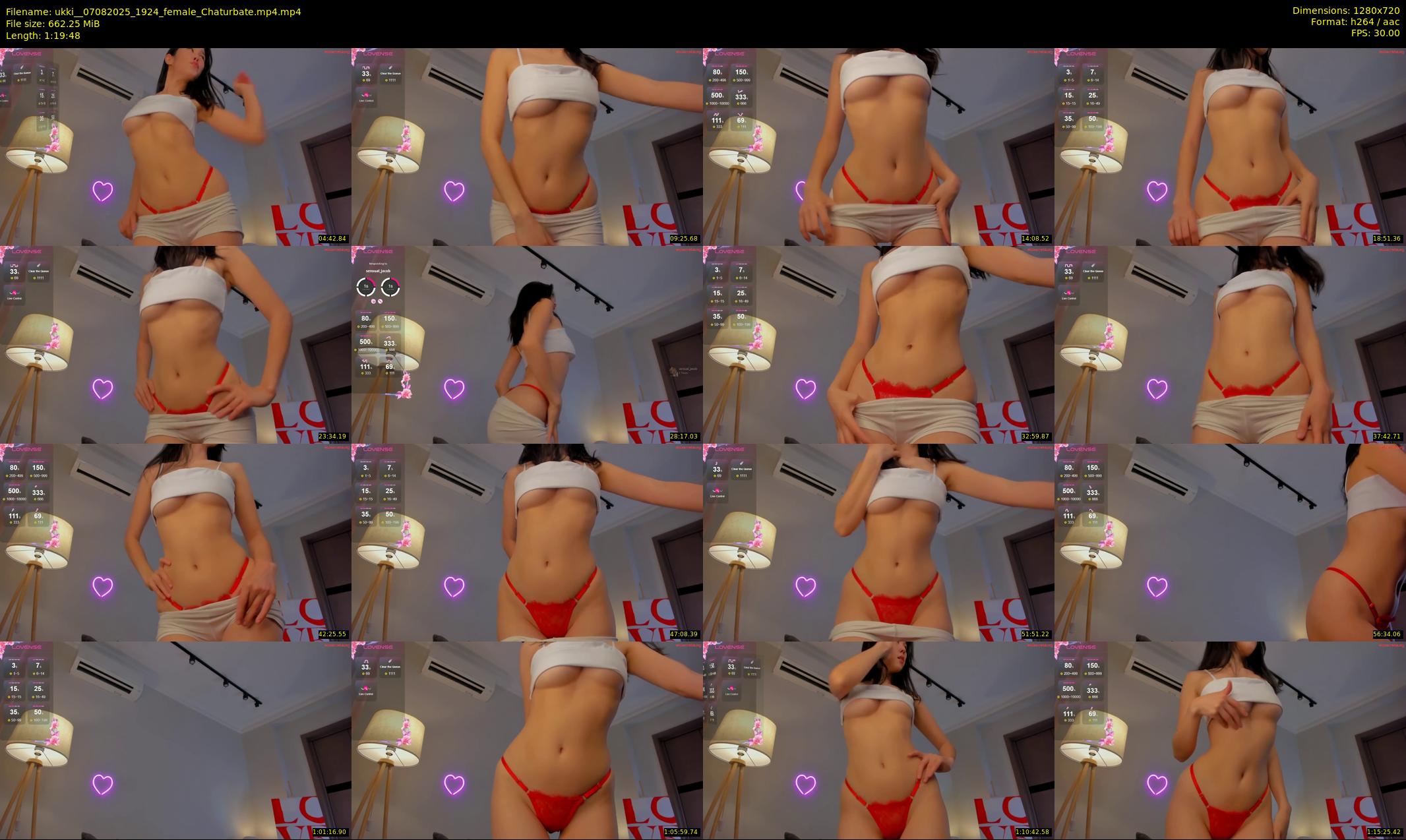 ukki_ — 80 minute Chaturbate female cam show recording, 720p, Aug 7, 2025