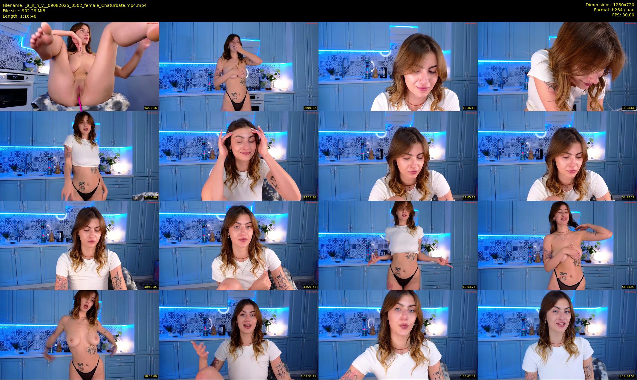 _a_n_n_y_ — 77 minute Chaturbate female cam show recording, 720p, Aug 9, 2025