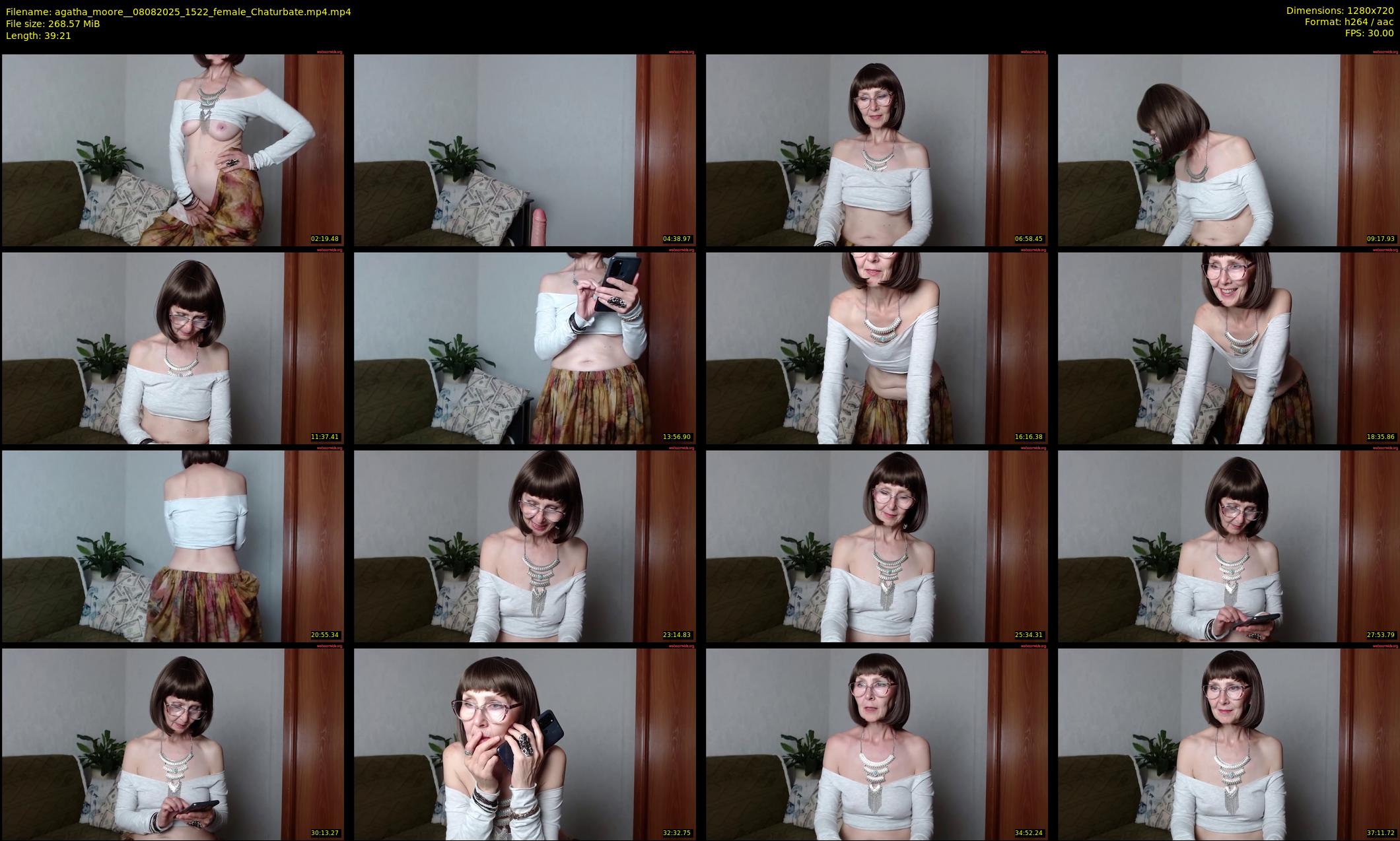agatha_moore_ — 40 minute Chaturbate female cam show recording, 720p, Aug 8, 2025