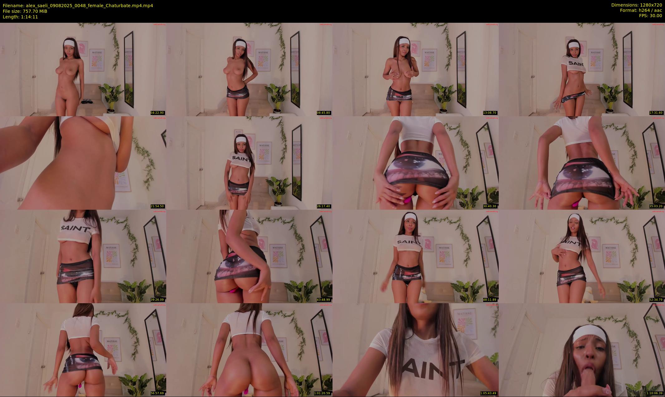 alex_saeli — 75 minute Chaturbate female cam show recording, 720p, Aug 9, 2025