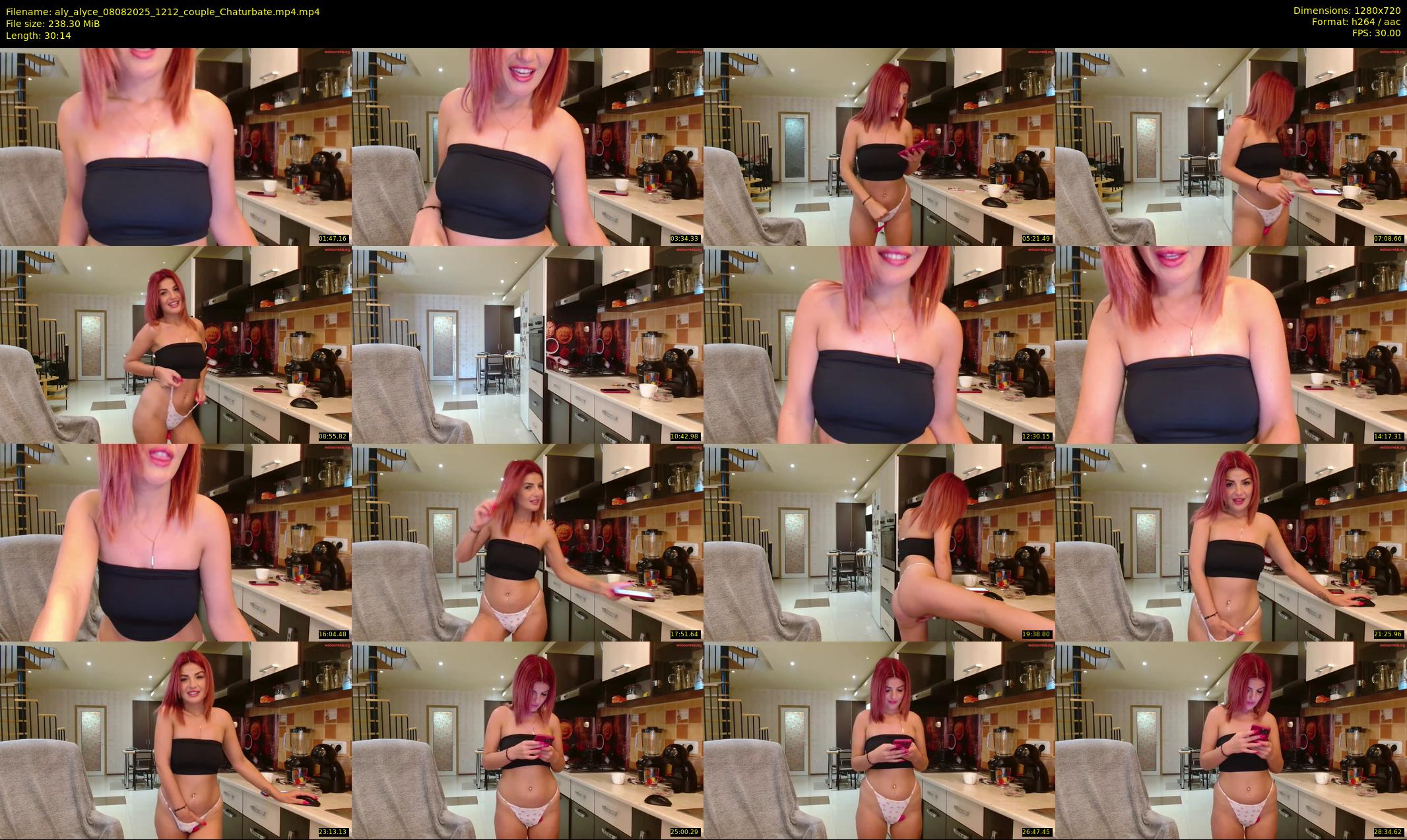 aly_alyce — 31 minute Chaturbate female cam show recording, 720p, Aug 8, 2025