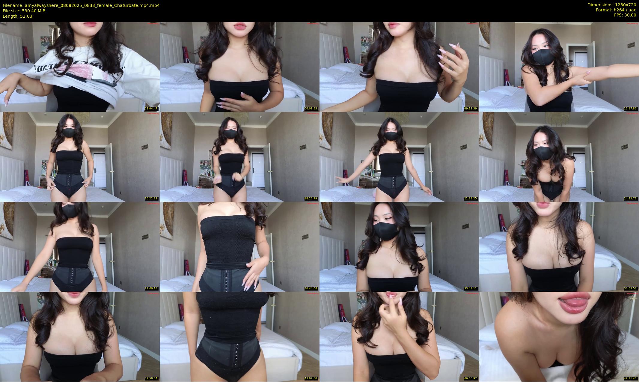 amyalwayshere — 53 minute Chaturbate female cam show recording, 720p, Aug 8, 2025