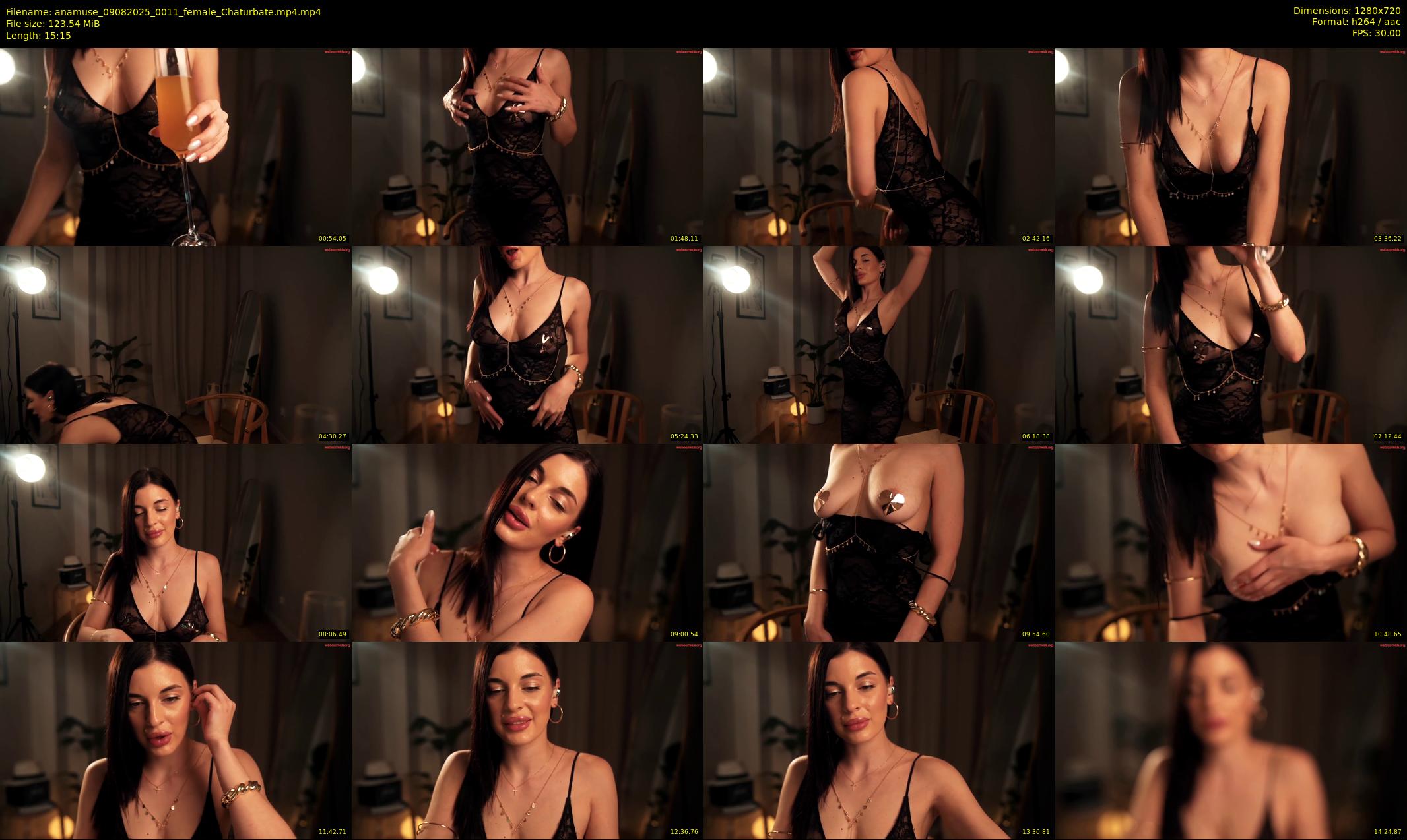 anamuse — 16 minute Chaturbate female cam show recording, 720p, Aug 9, 2025