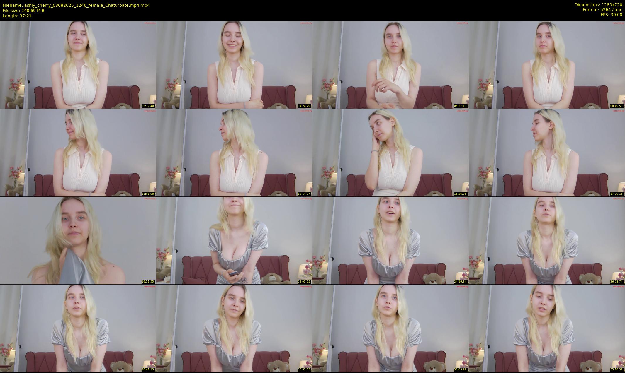 ashly_cherry — 38 minute Chaturbate female cam show recording, 720p, Aug 8, 2025