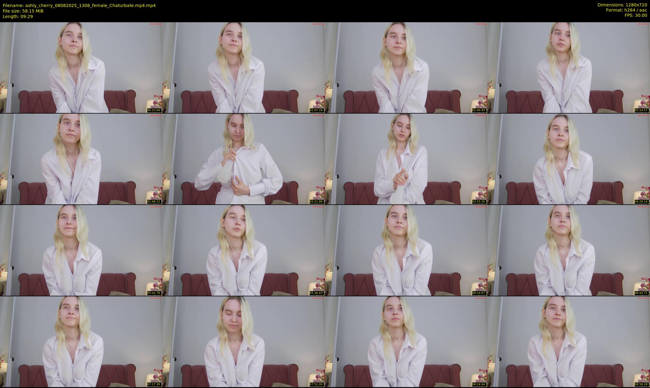 ashly_cherry — 10 minute Chaturbate female cam show recording, 720p, Aug 8, 2025