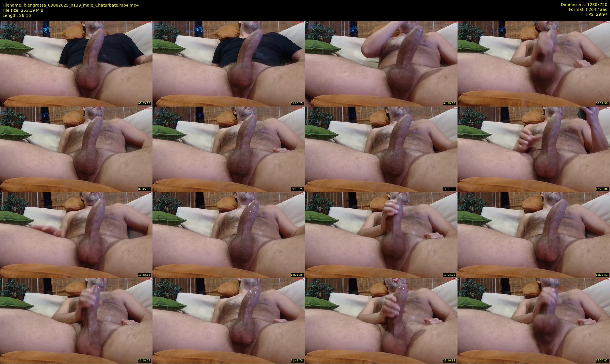 biengrossa — 27 minute Chaturbate male cam show recording, 720p, Aug 9, 2025
