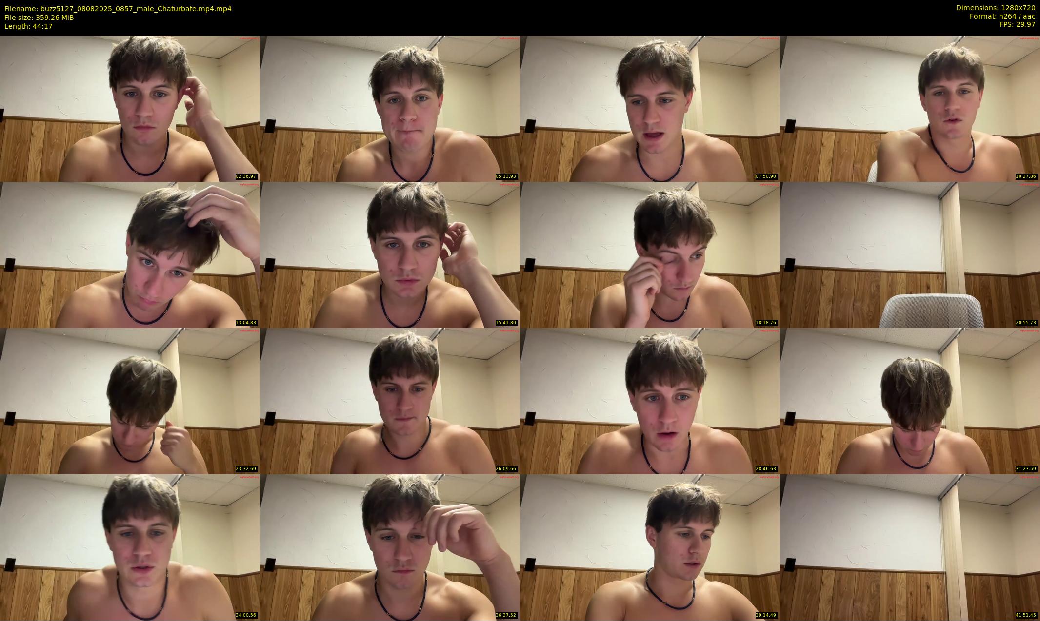buzz5127 — 45 minute Chaturbate male cam show recording, 720p, Aug 8, 2025