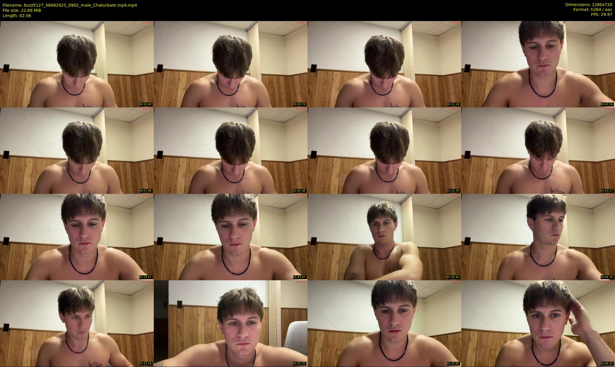 buzz5127 — 3 minute Chaturbate male cam show recording, 720p, Aug 8, 2025