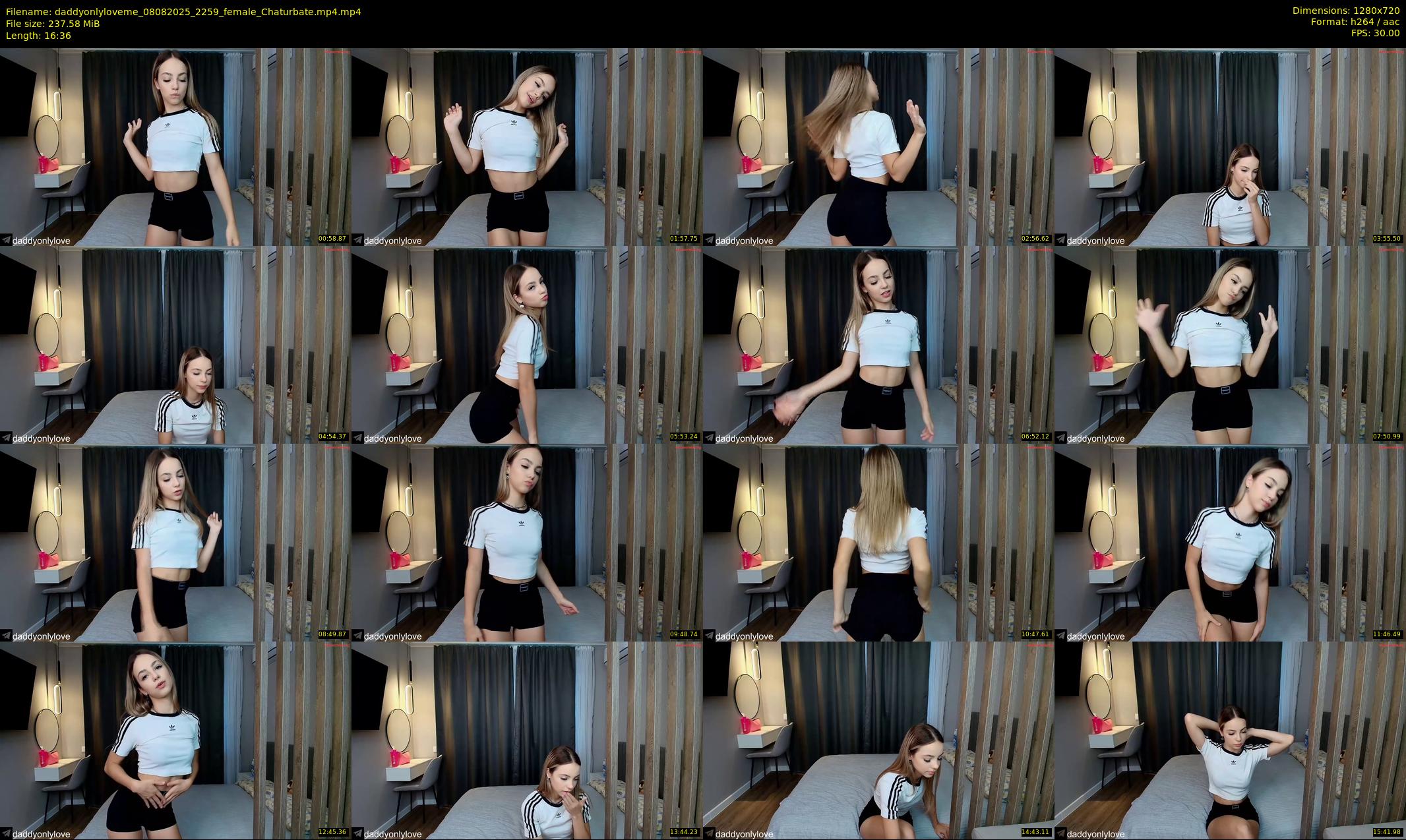 daddyonlyloveme — 17 minute Chaturbate female cam show recording, 720p, Aug 8, 2025