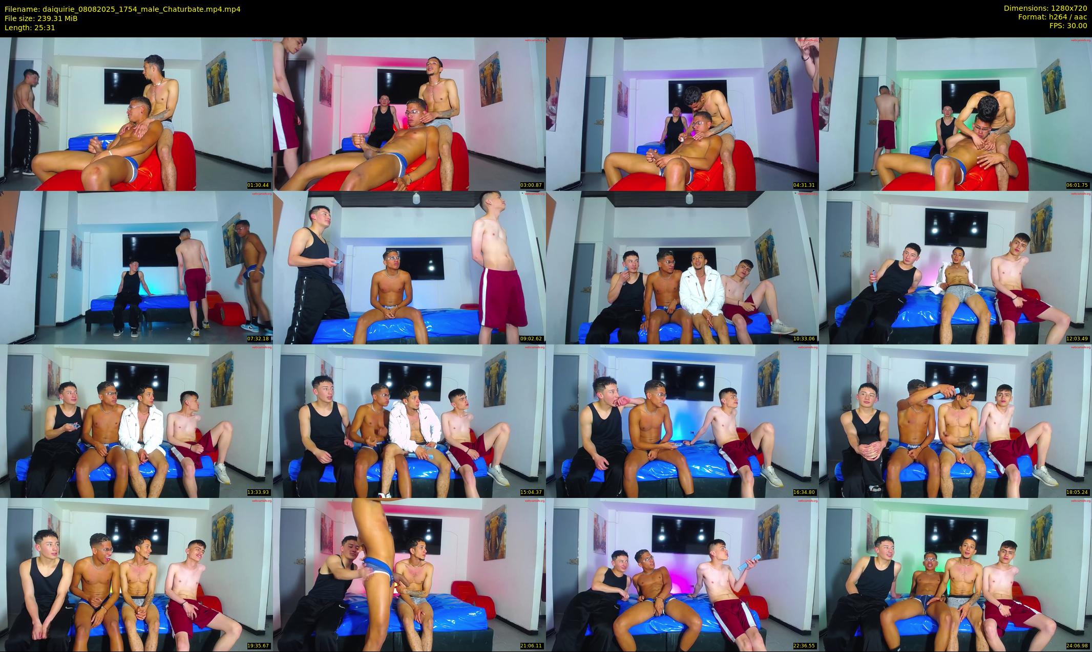 daiquirie — 26 minute Chaturbate male cam show recording, 720p, Aug 8, 2025