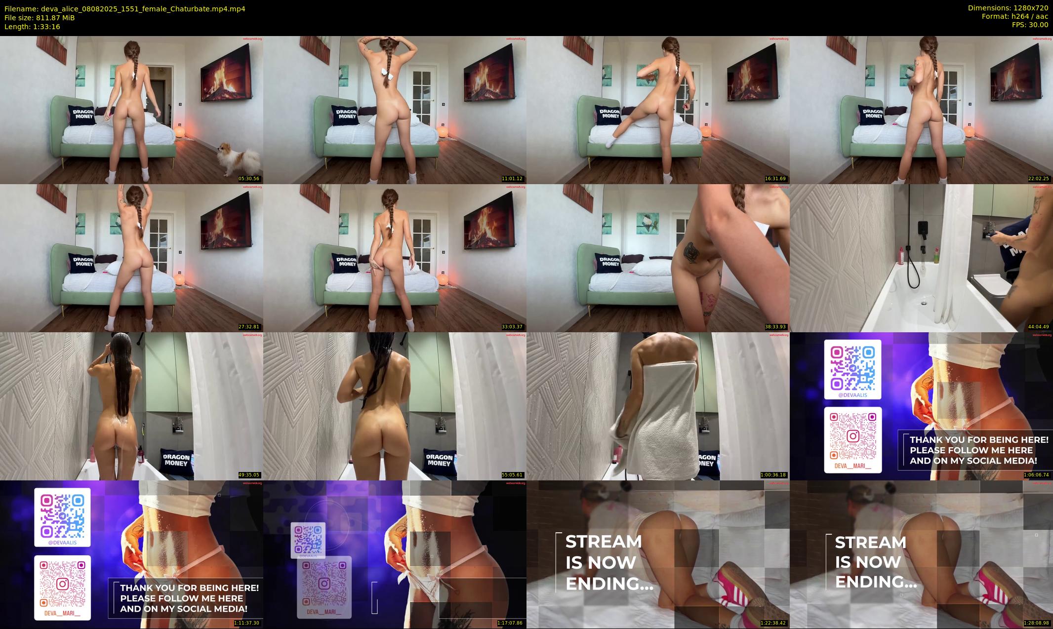 deva_alice — 94 minute Chaturbate female cam show recording, 720p, Aug 8, 2025