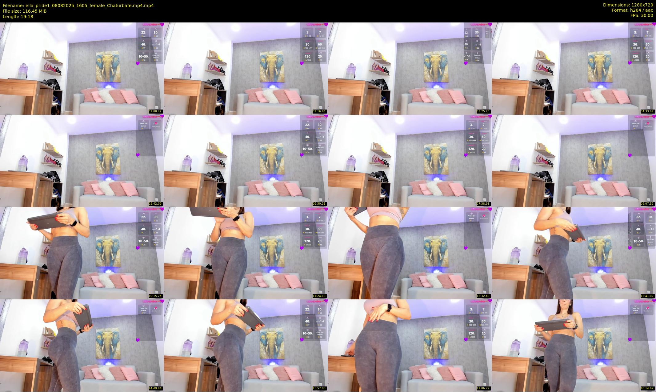 ella_pride1 — 20 minute Chaturbate female cam show recording, 720p, Aug 8, 2025