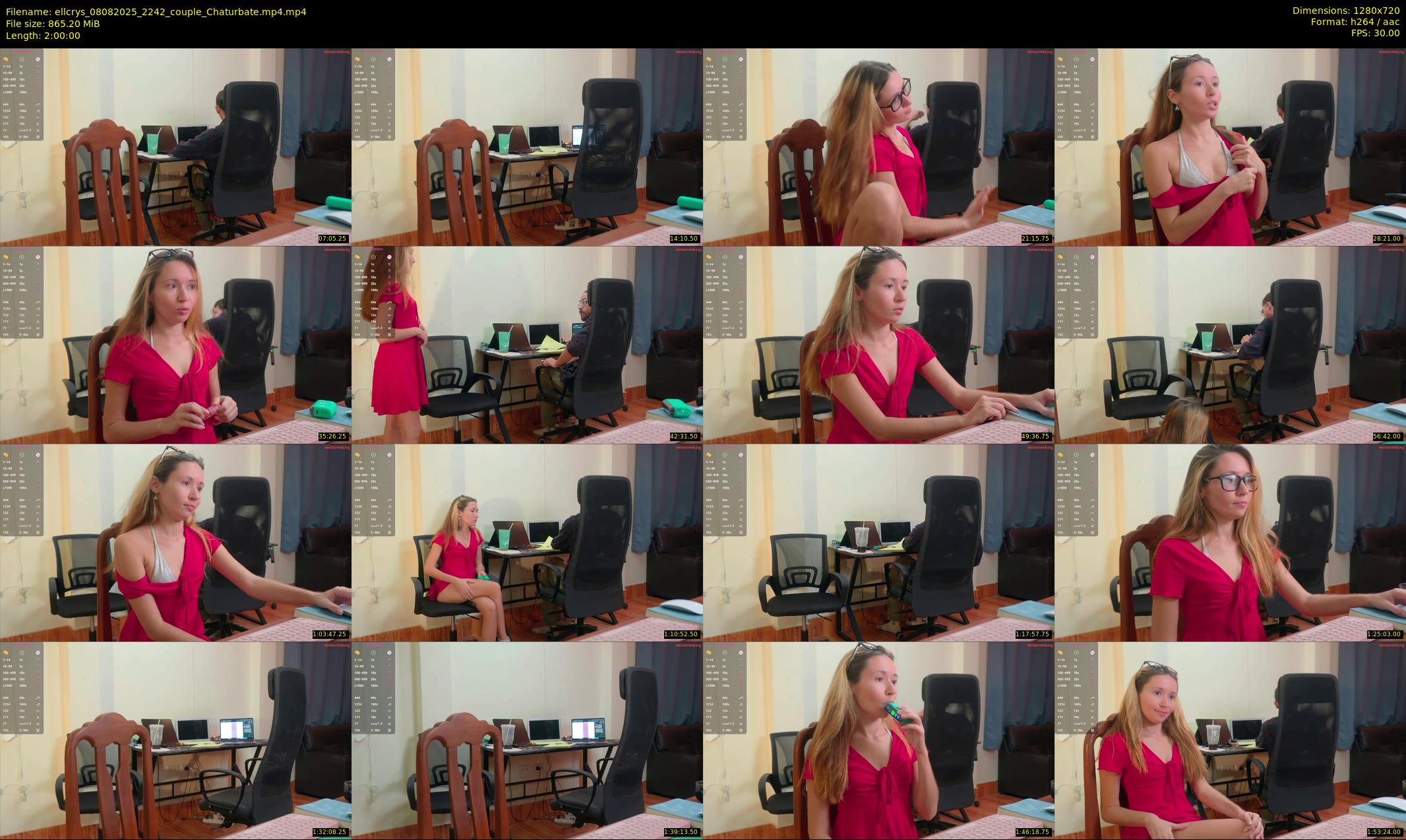 ellcrys — 120 minute Chaturbate couple cam show recording, 720p, Aug 8, 2025