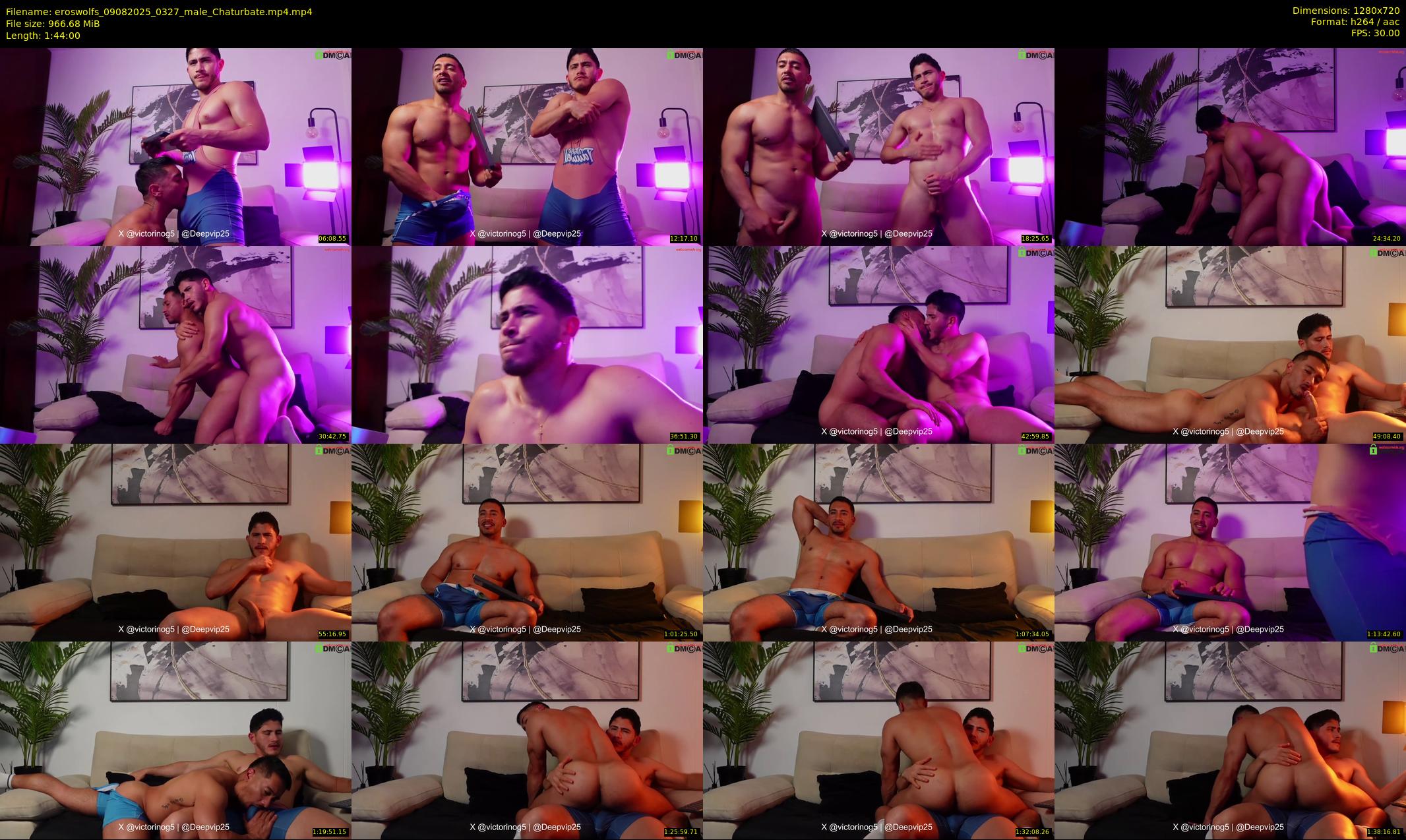 eroswolfs — 104 minute Chaturbate male cam show recording, 720p, Aug 9, 2025