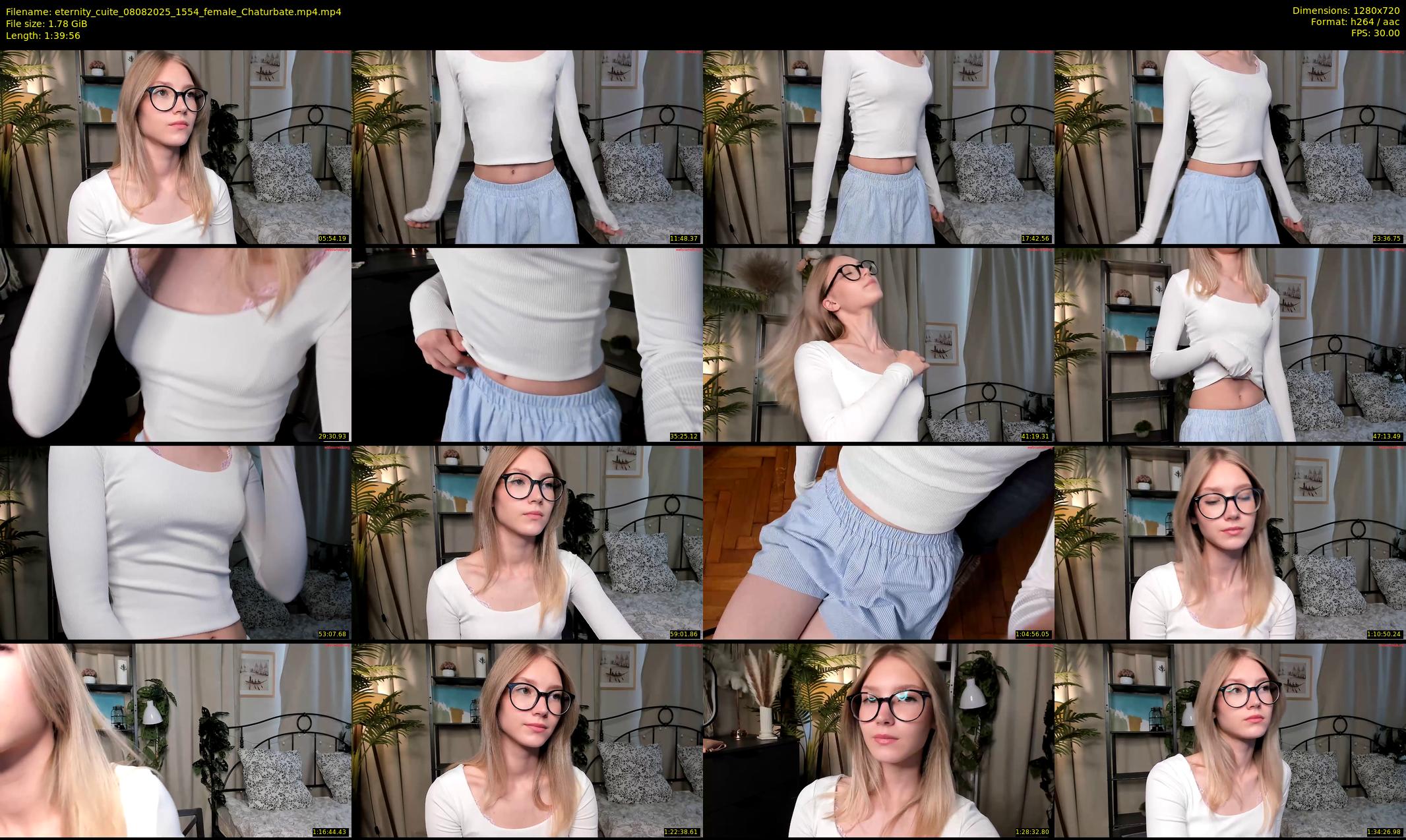 eternity_cuite — 100 minute Chaturbate female cam show recording, 720p, Aug 8, 2025