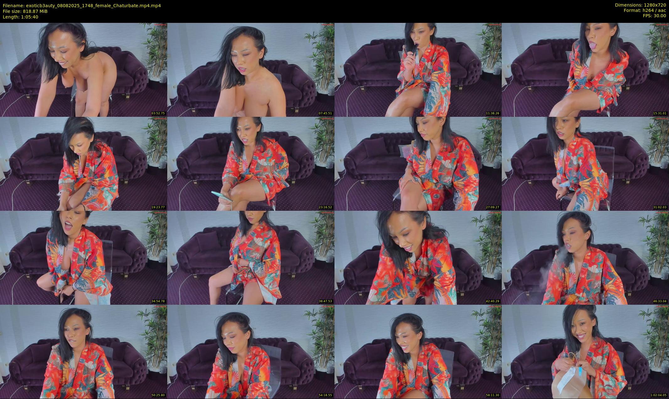 exoticb3auty — 66 minute Chaturbate female cam show recording, 720p, Aug 8, 2025