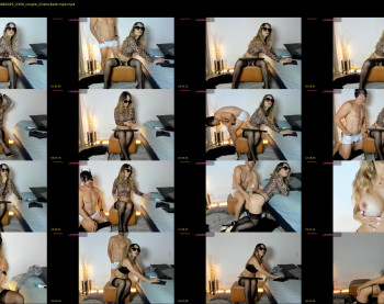 francescaandromeo — 30 minute Chaturbate couple cam show recording, 720p, Aug 8, 2025