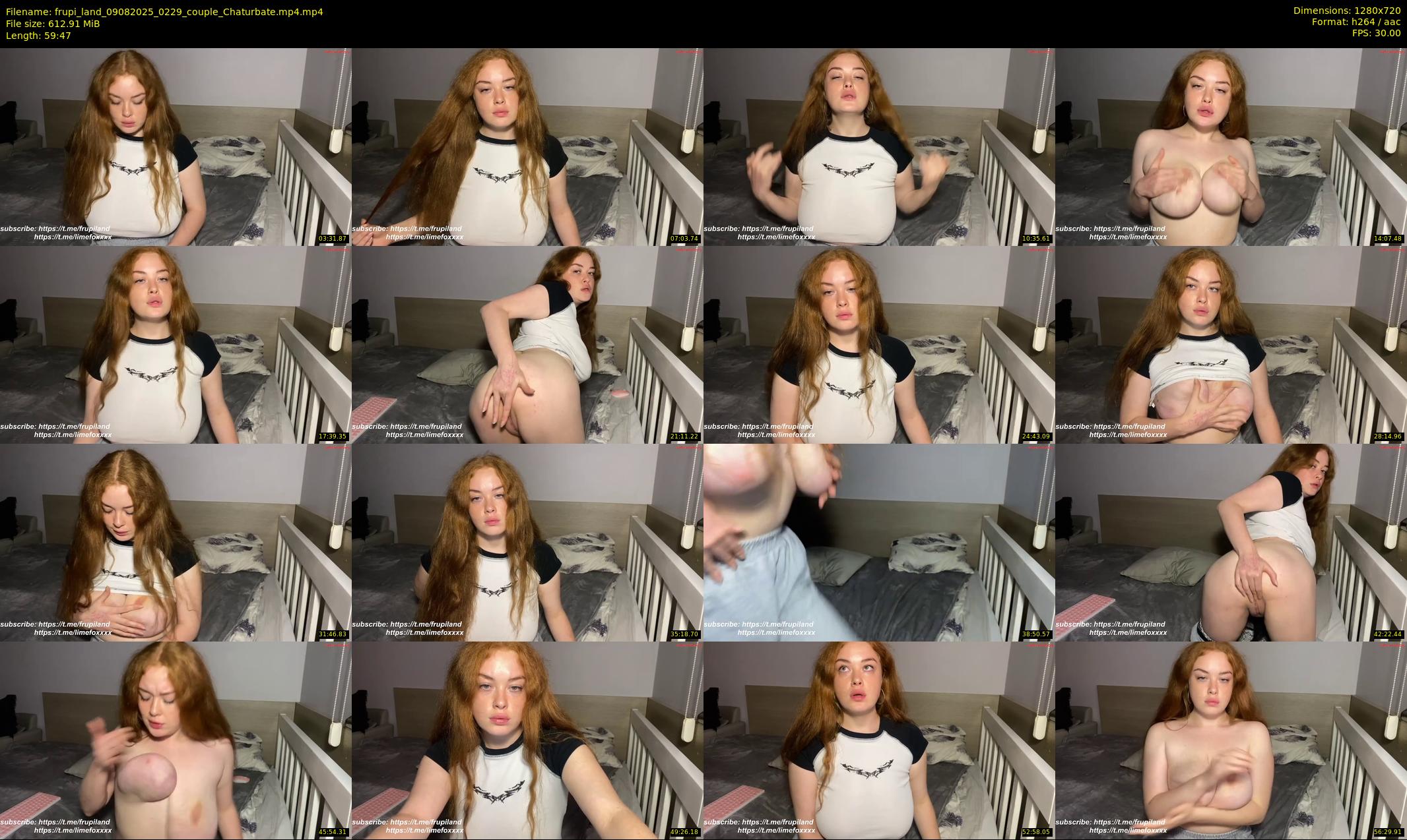frupi_land — 60 minute Chaturbate couple cam show recording, 720p, Aug 9, 2025