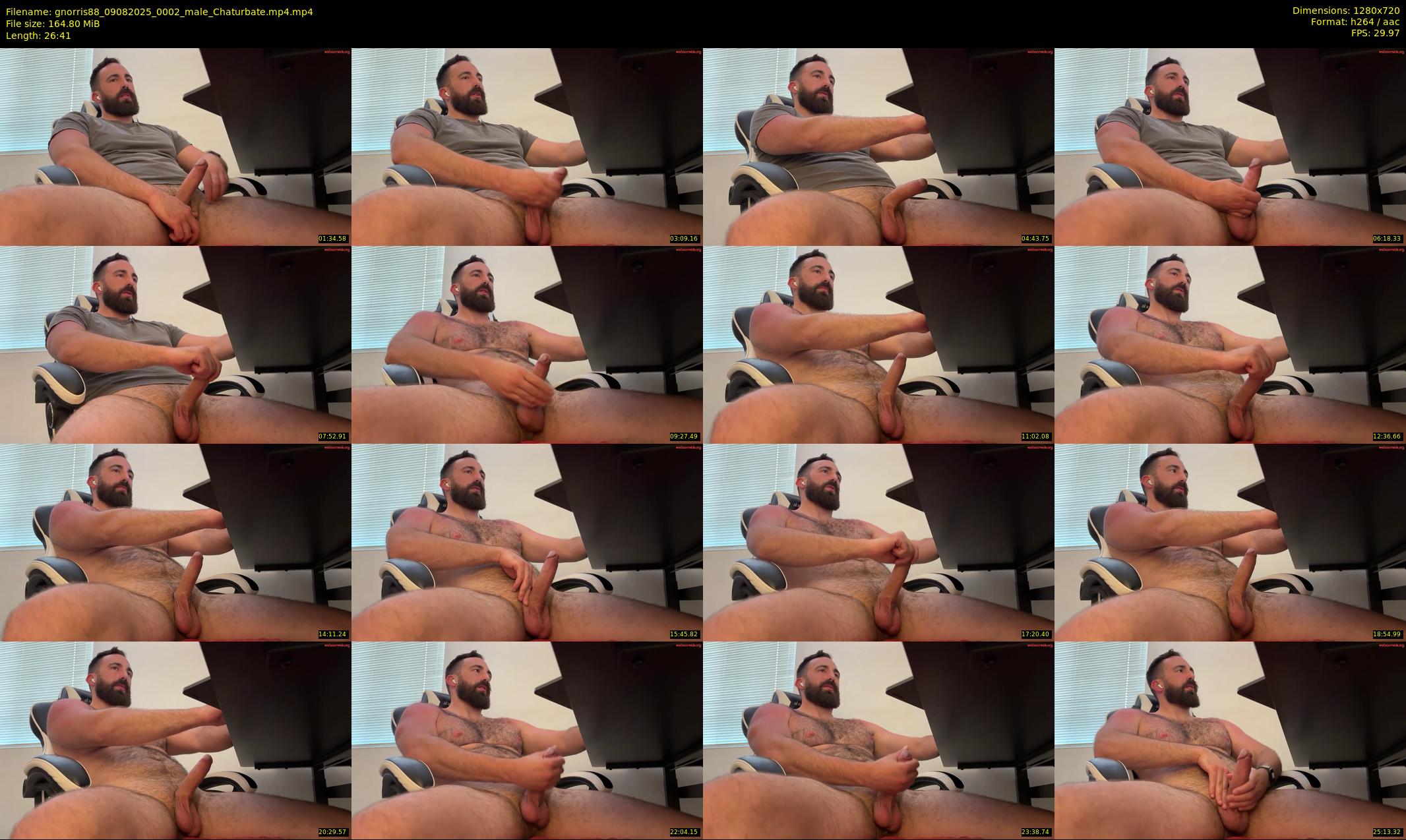gnorris88 — 27 minute Chaturbate male cam show recording, 720p, Aug 9, 2025