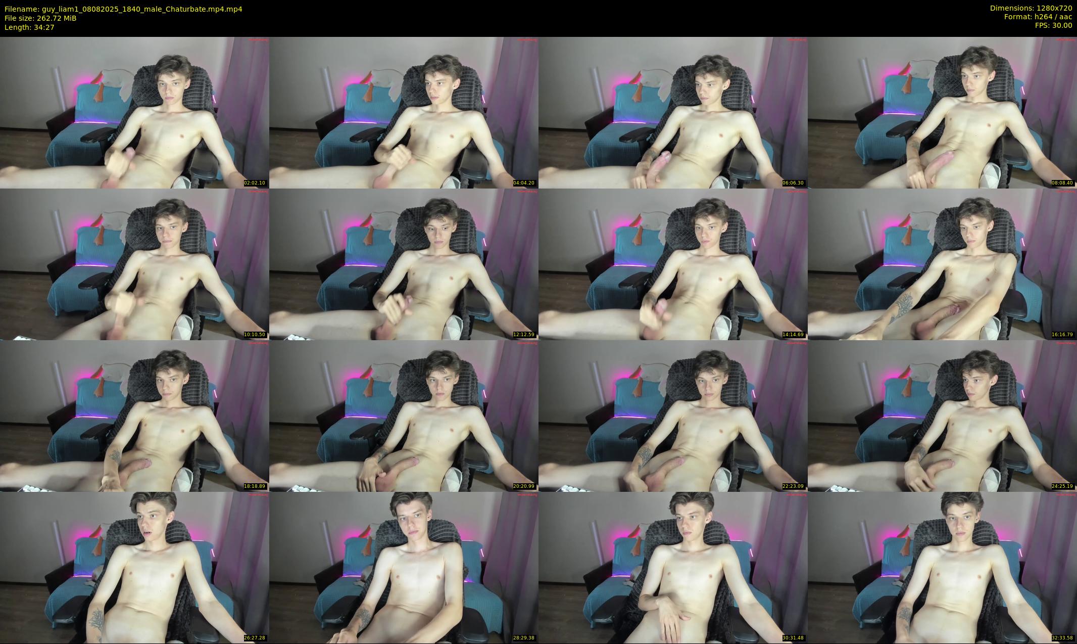 guy_liam1 — 35 minute Chaturbate male cam show recording, 720p, Aug 8, 2025