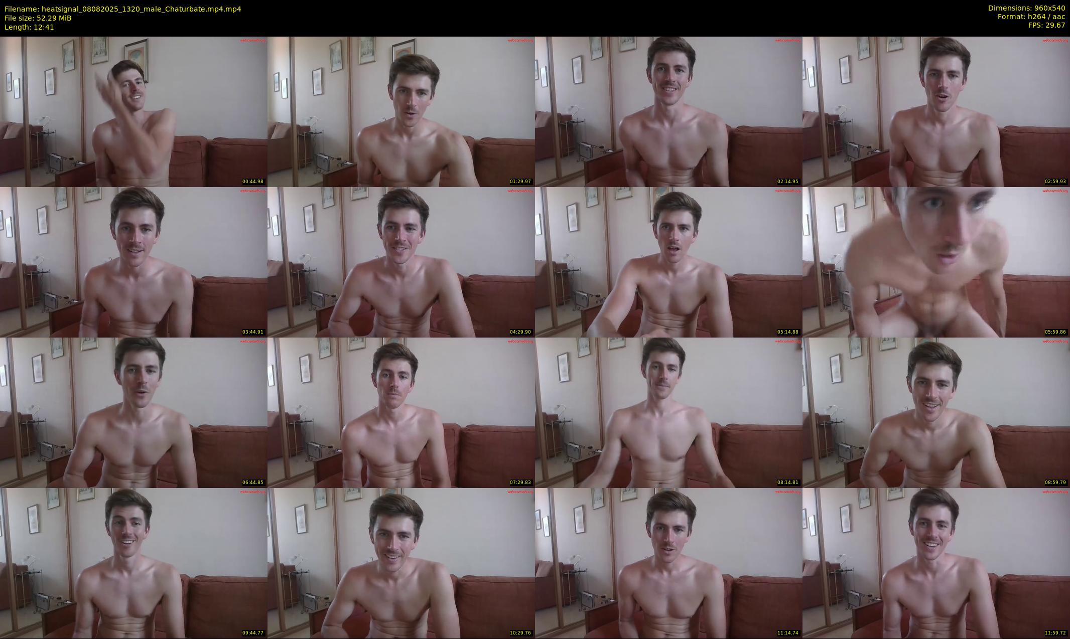 heatsignal — 13 minute Chaturbate male cam show recording, 480p, Aug 8, 2025