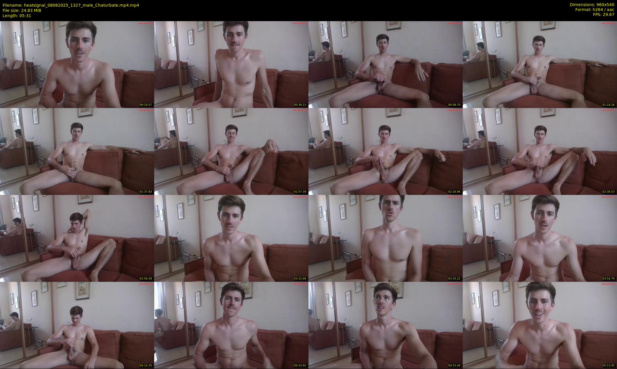 heatsignal — 6 minute Chaturbate male cam show recording, 480p, Aug 8, 2025