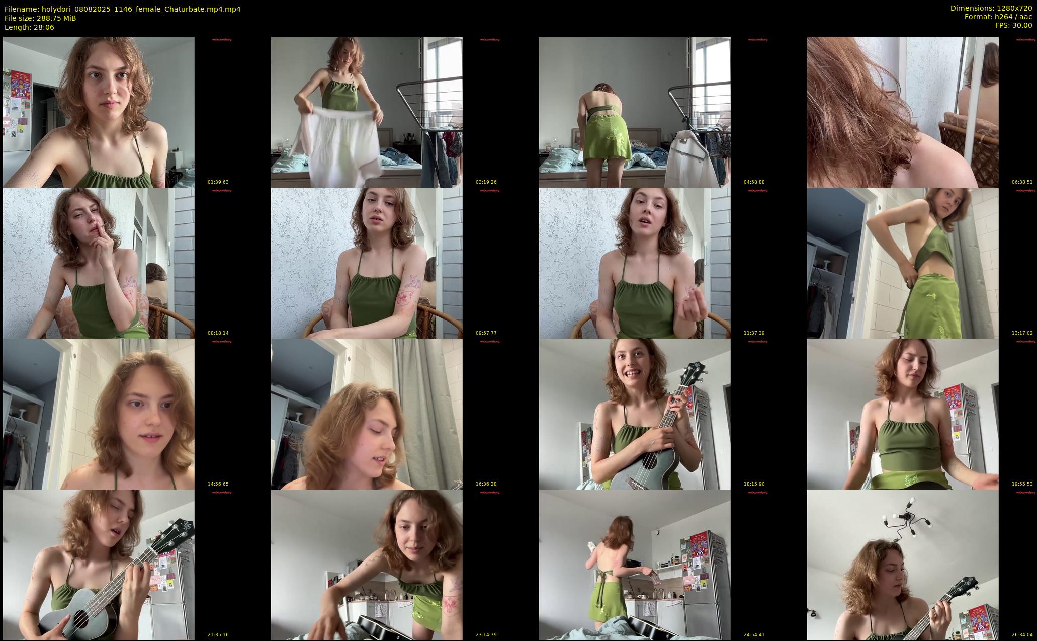 holydori — 29 minute Chaturbate female cam show recording, 720p, Aug 8, 2025