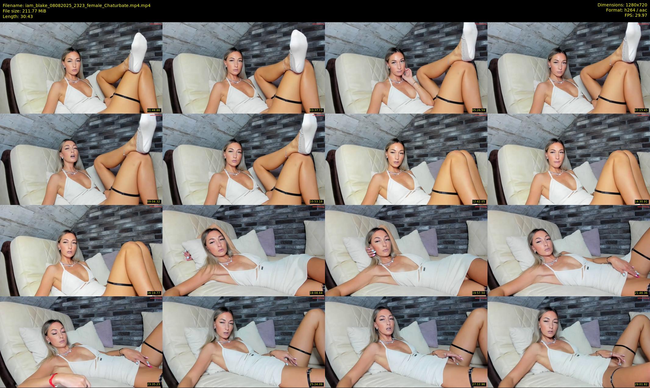iam_blake — 31 minute Chaturbate female cam show recording, 720p, Aug 8, 2025